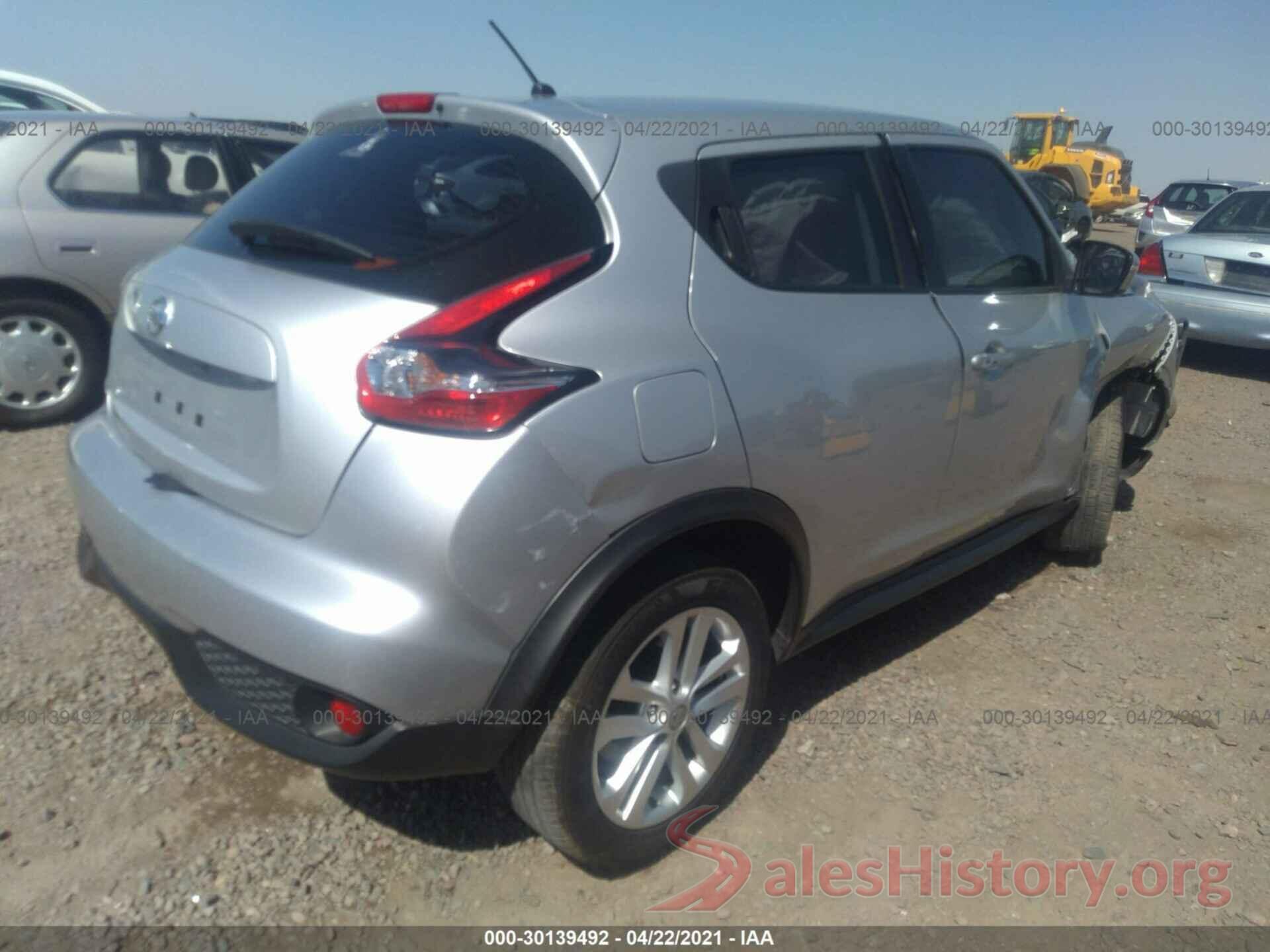 JN8AF5MR1GT604579 2016 NISSAN JUKE