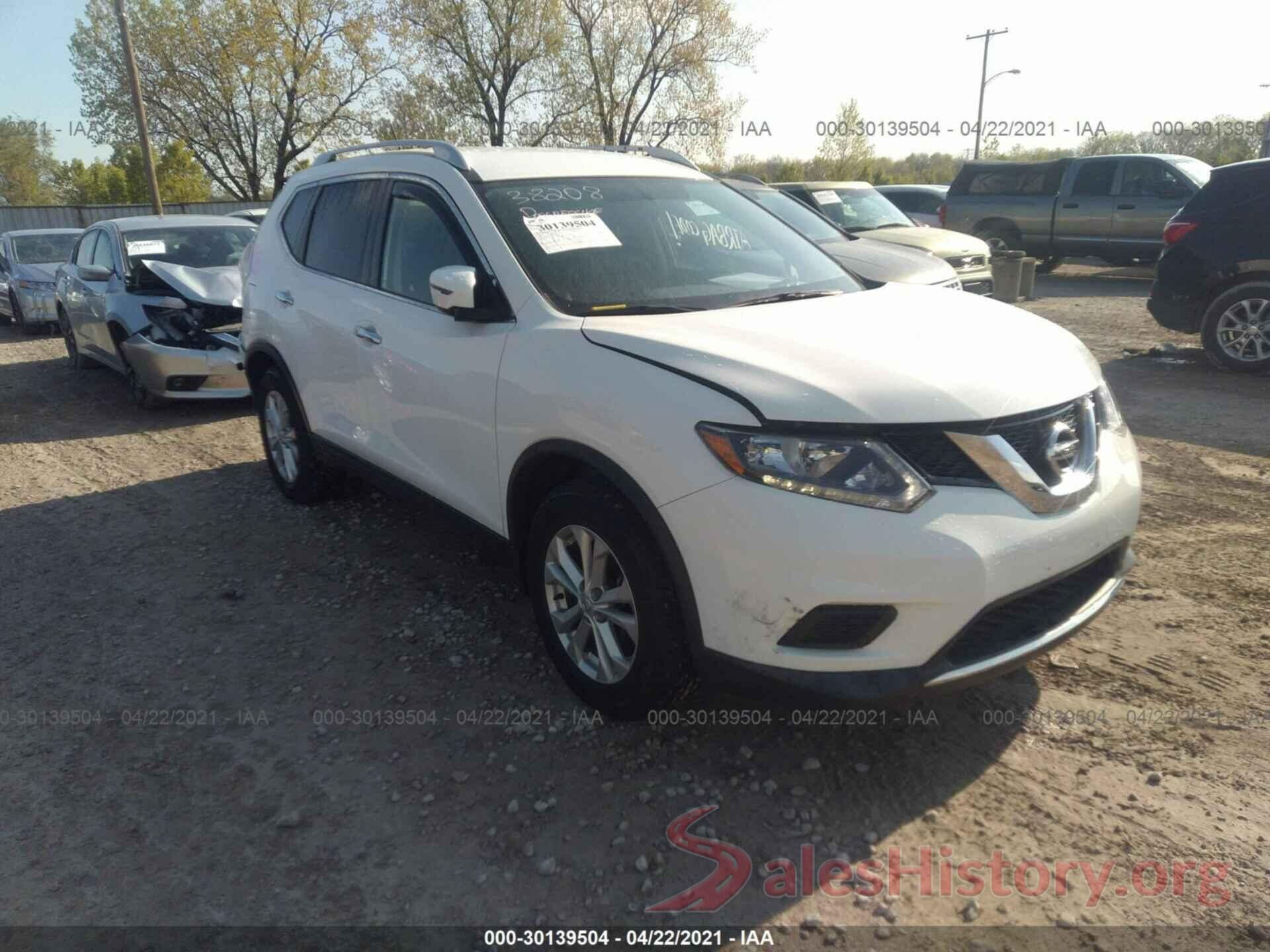 KNMAT2MV4GP721226 2016 NISSAN ROGUE