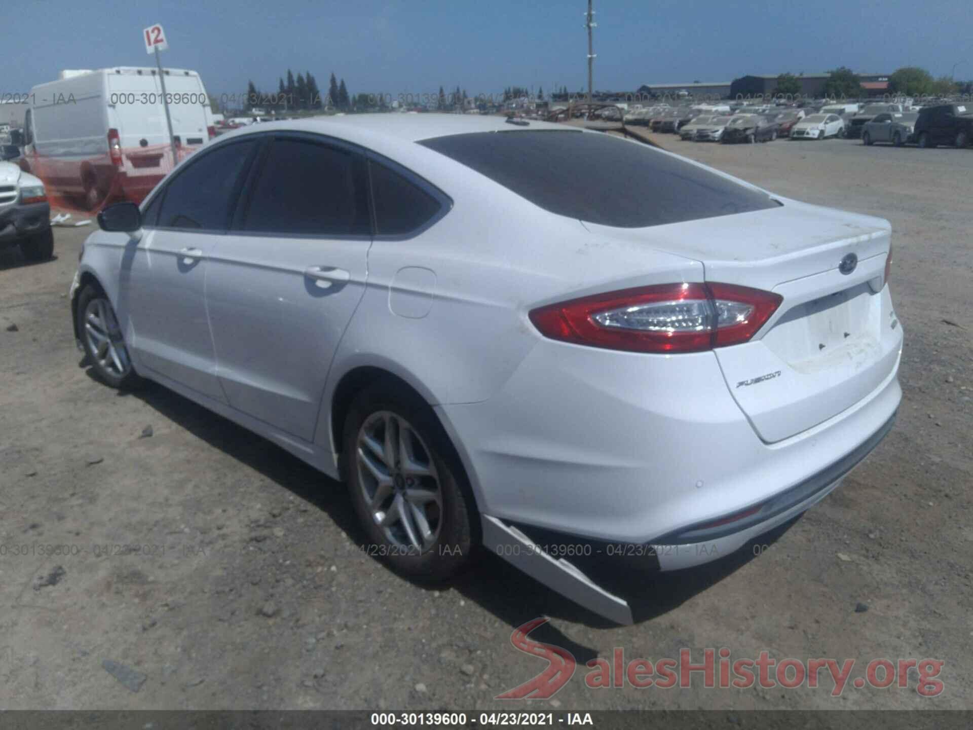 3FA6P0HD9GR292843 2016 FORD FUSION