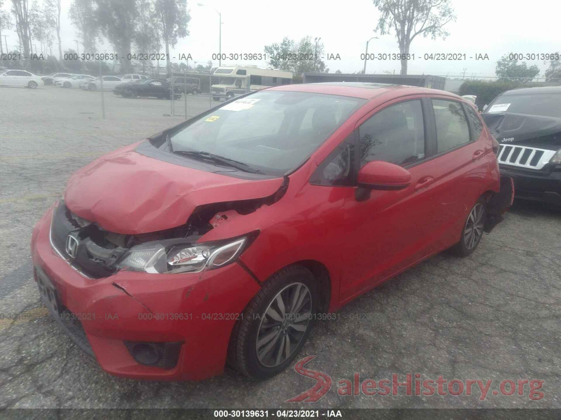 JHMGK5H7XGX010977 2016 HONDA FIT