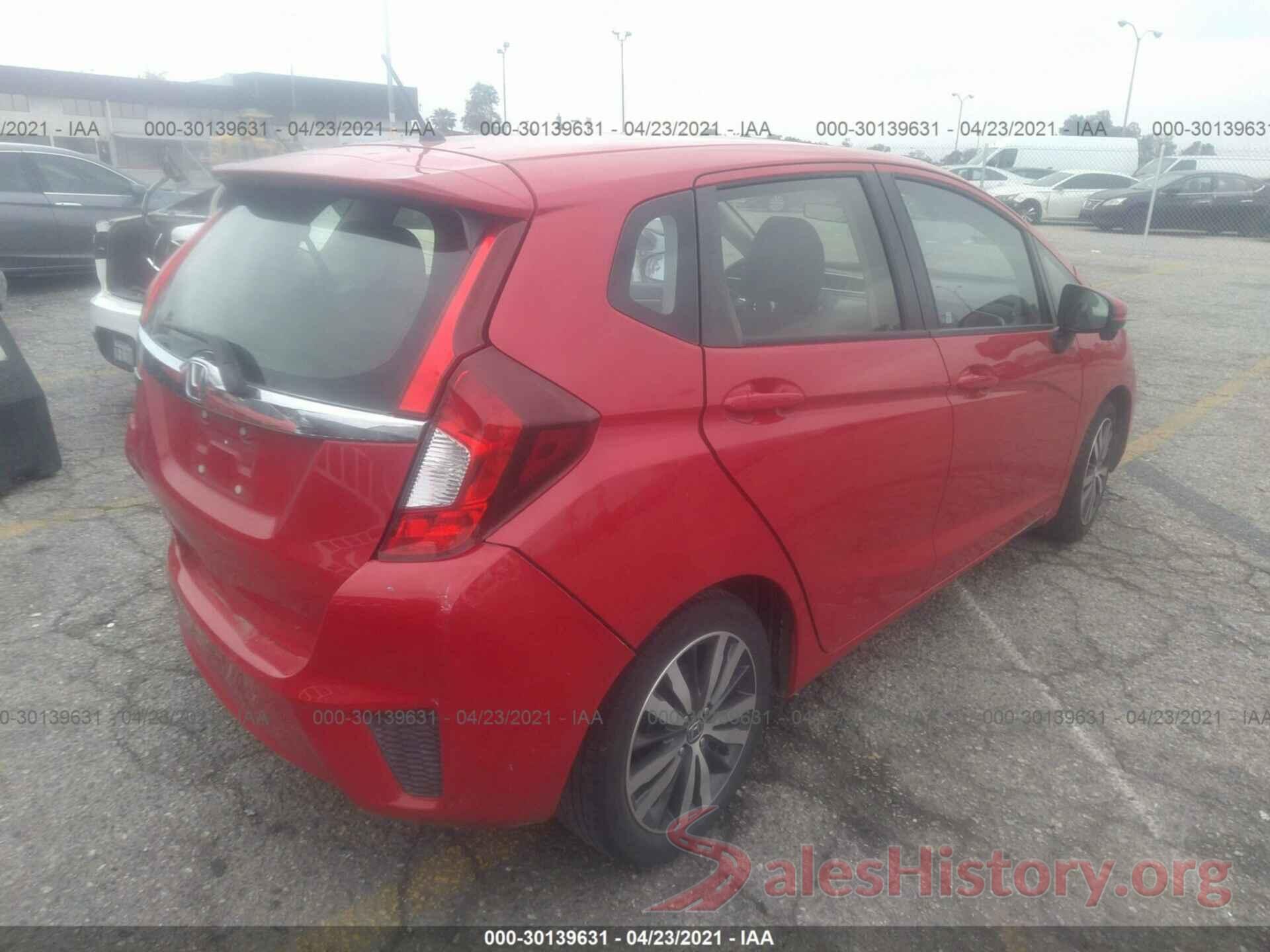 JHMGK5H7XGX010977 2016 HONDA FIT