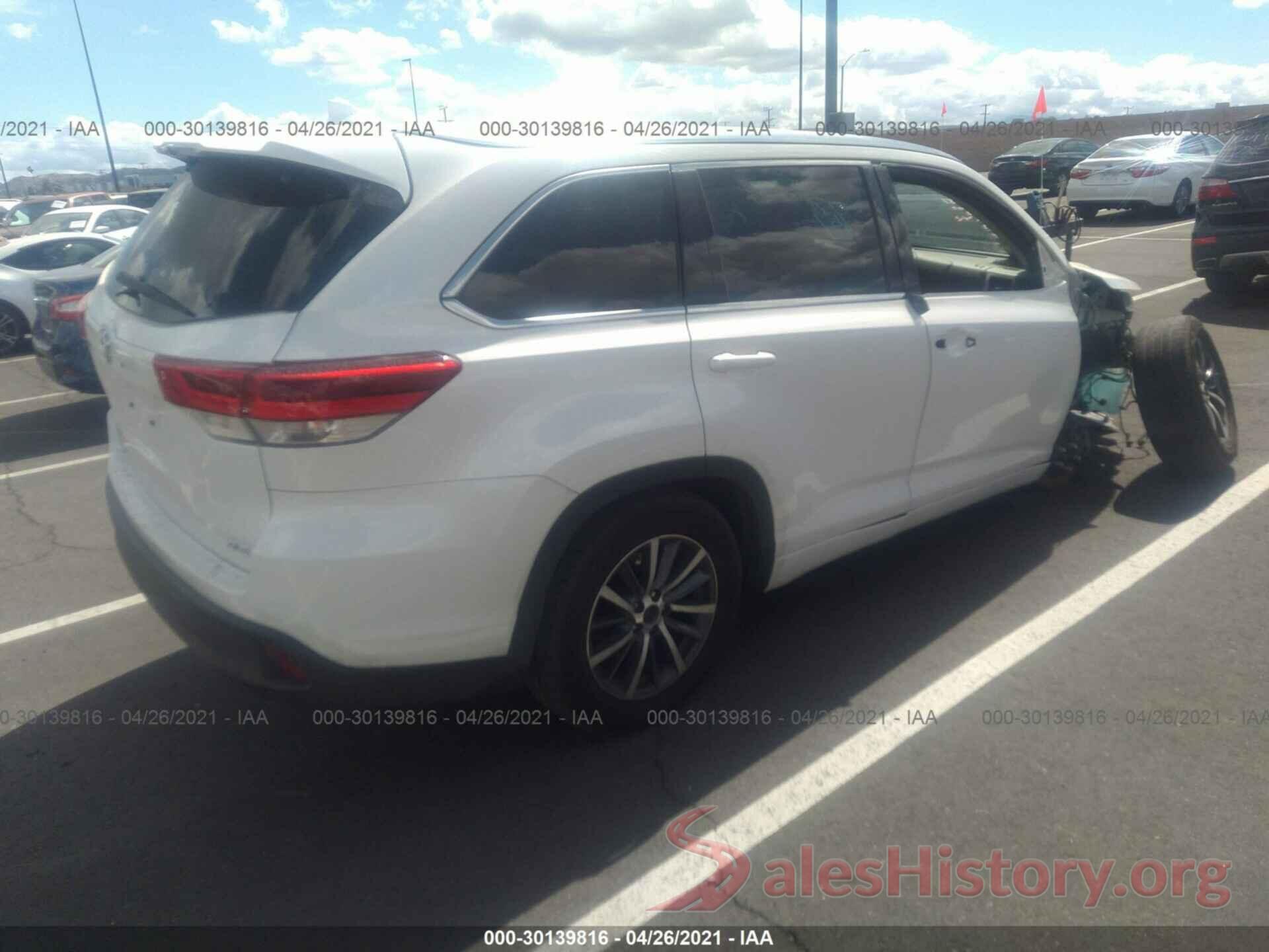 5TDKZRFH7JS531078 2018 TOYOTA HIGHLANDER