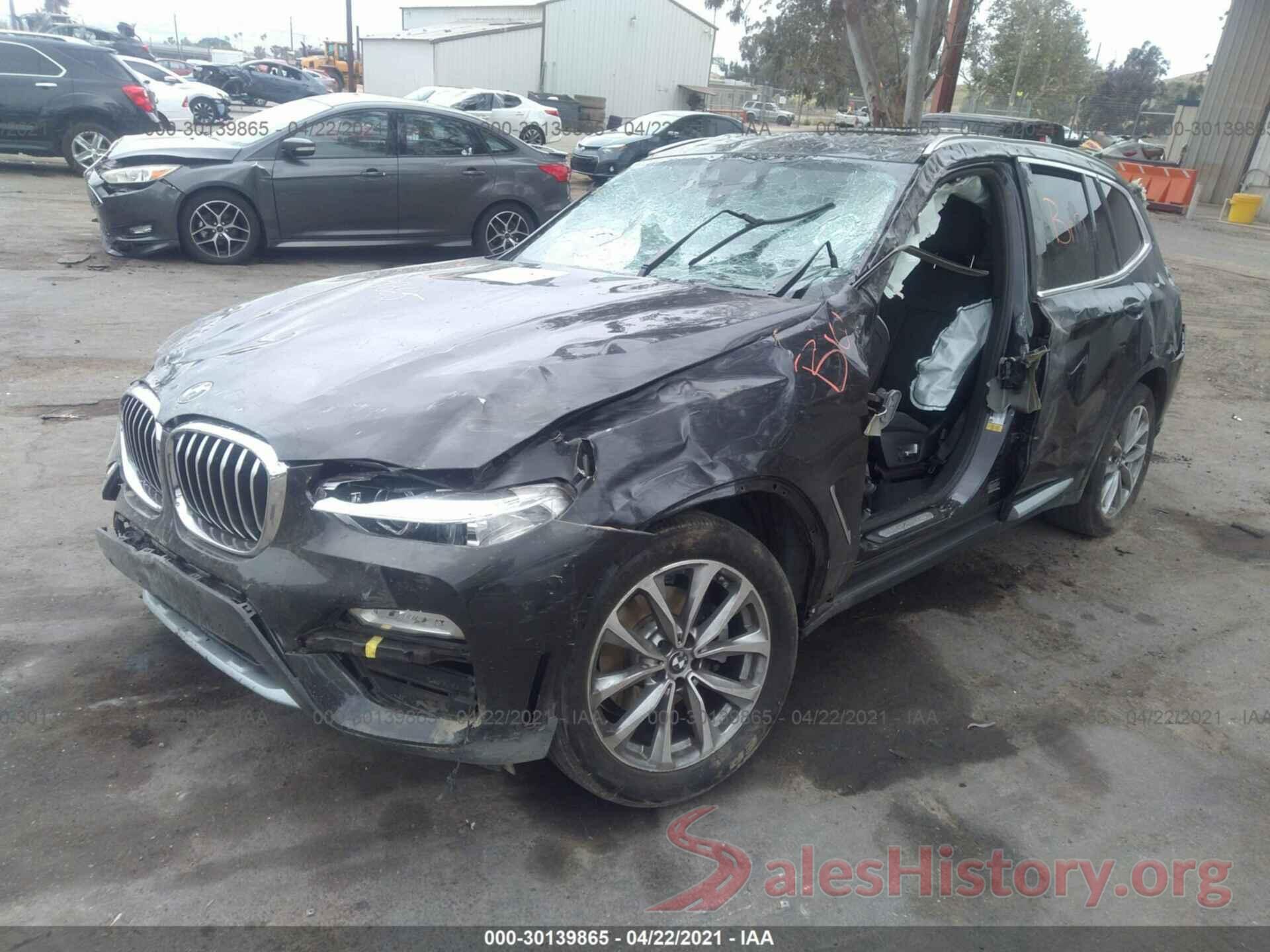 5UXTR7C52KLF31304 2019 BMW X3