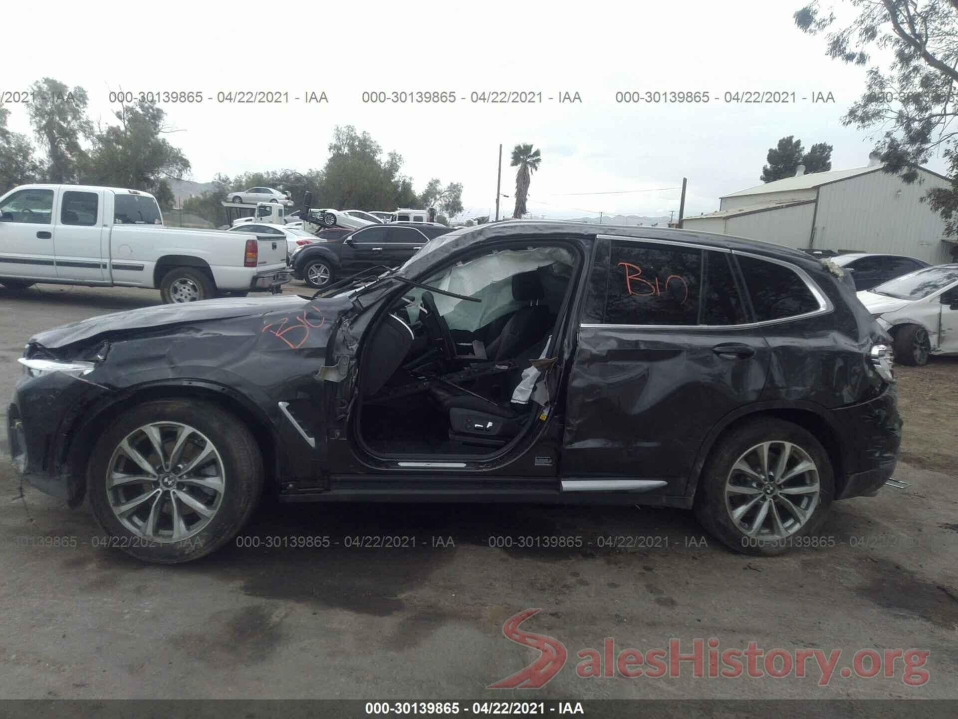 5UXTR7C52KLF31304 2019 BMW X3