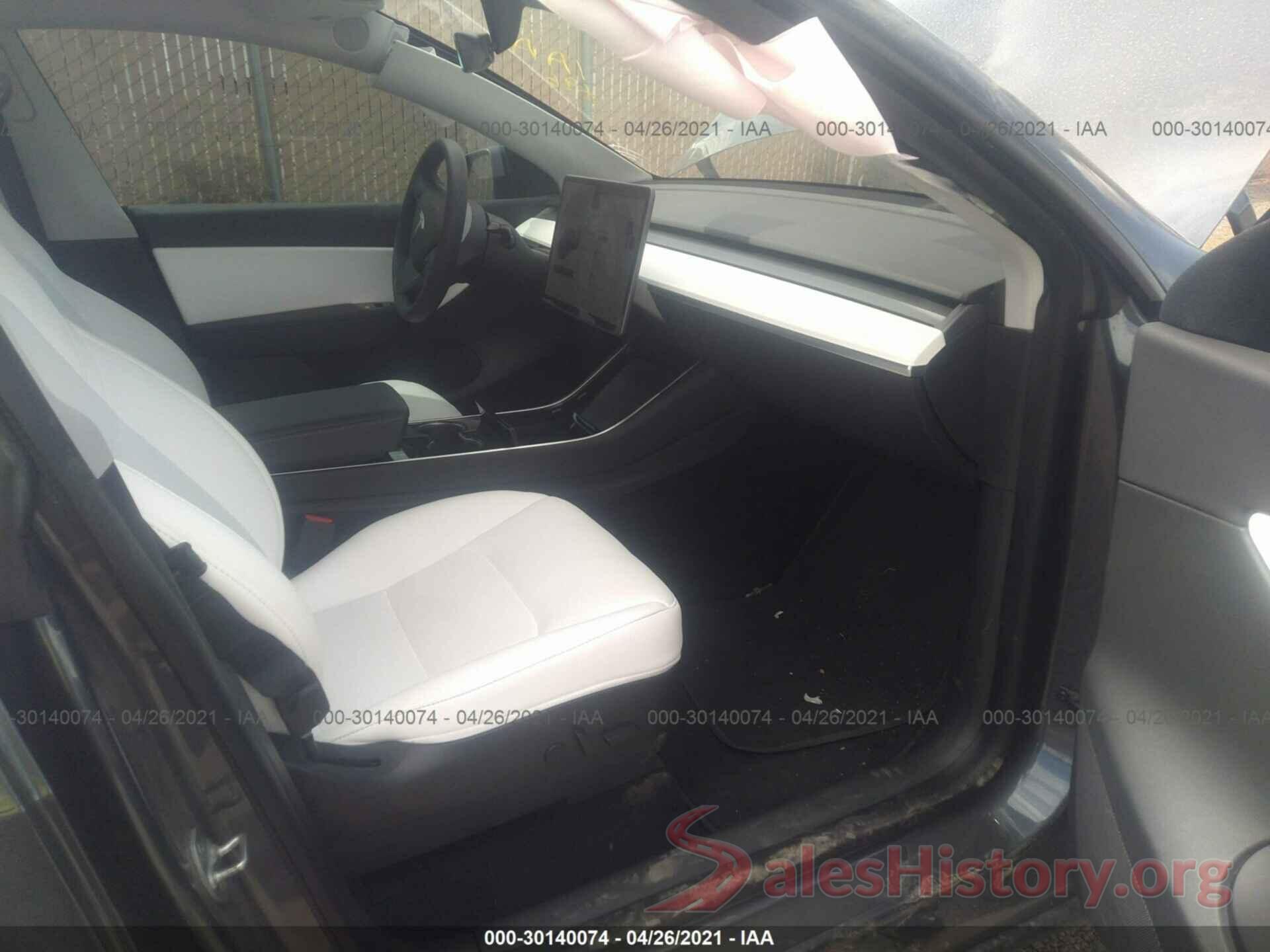 5YJYGDEEXLF038724 2020 TESLA MODEL Y