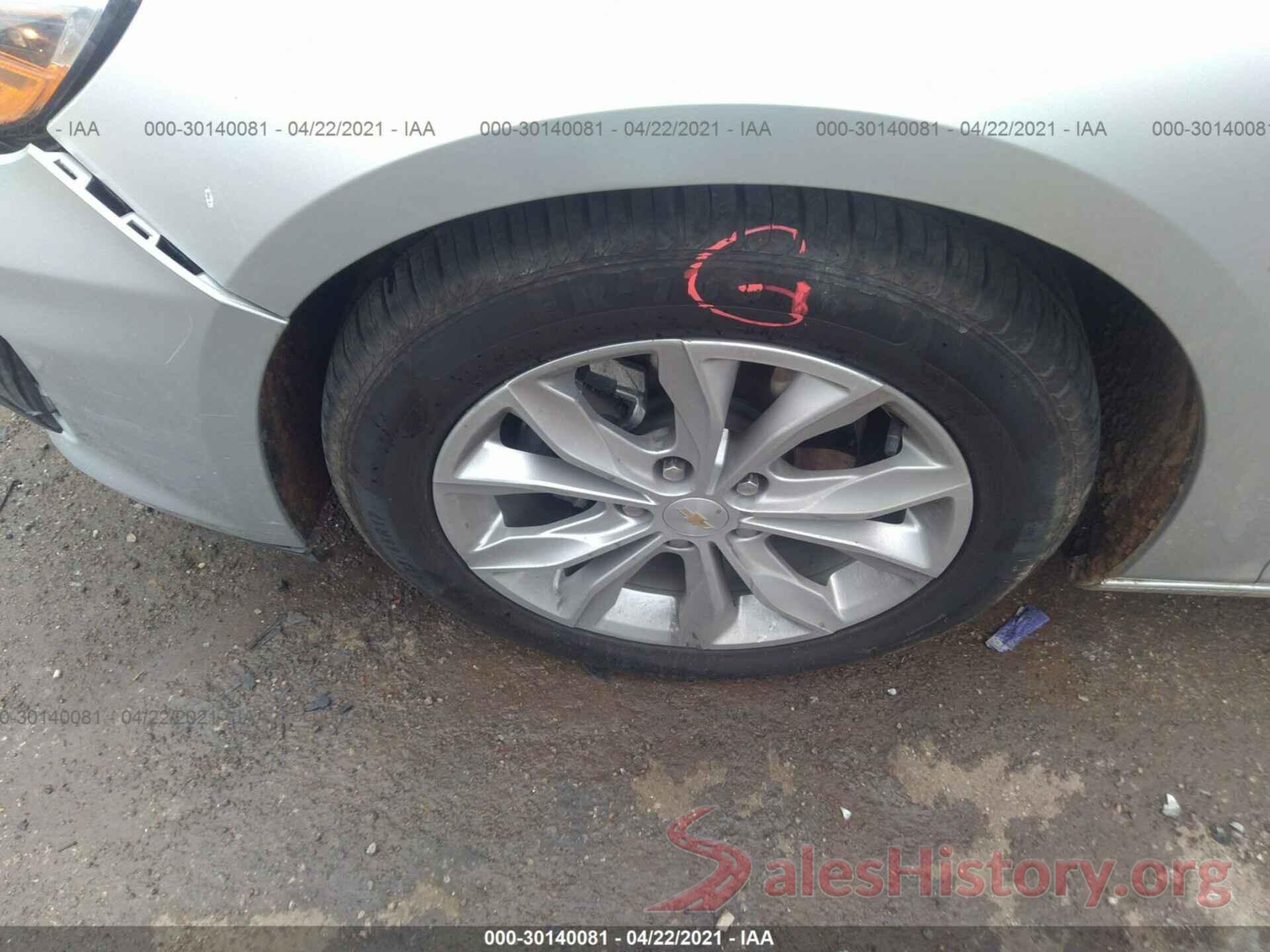 1G1ZD5ST5KF108087 2019 CHEVROLET MALIBU