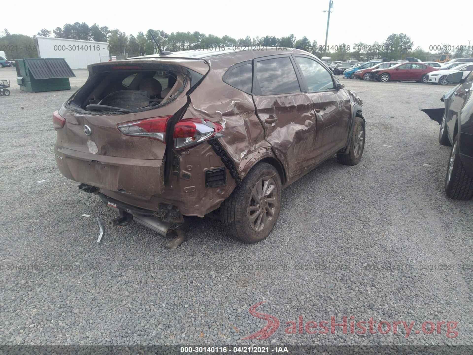 KM8J23A40HU537131 2017 HYUNDAI TUCSON