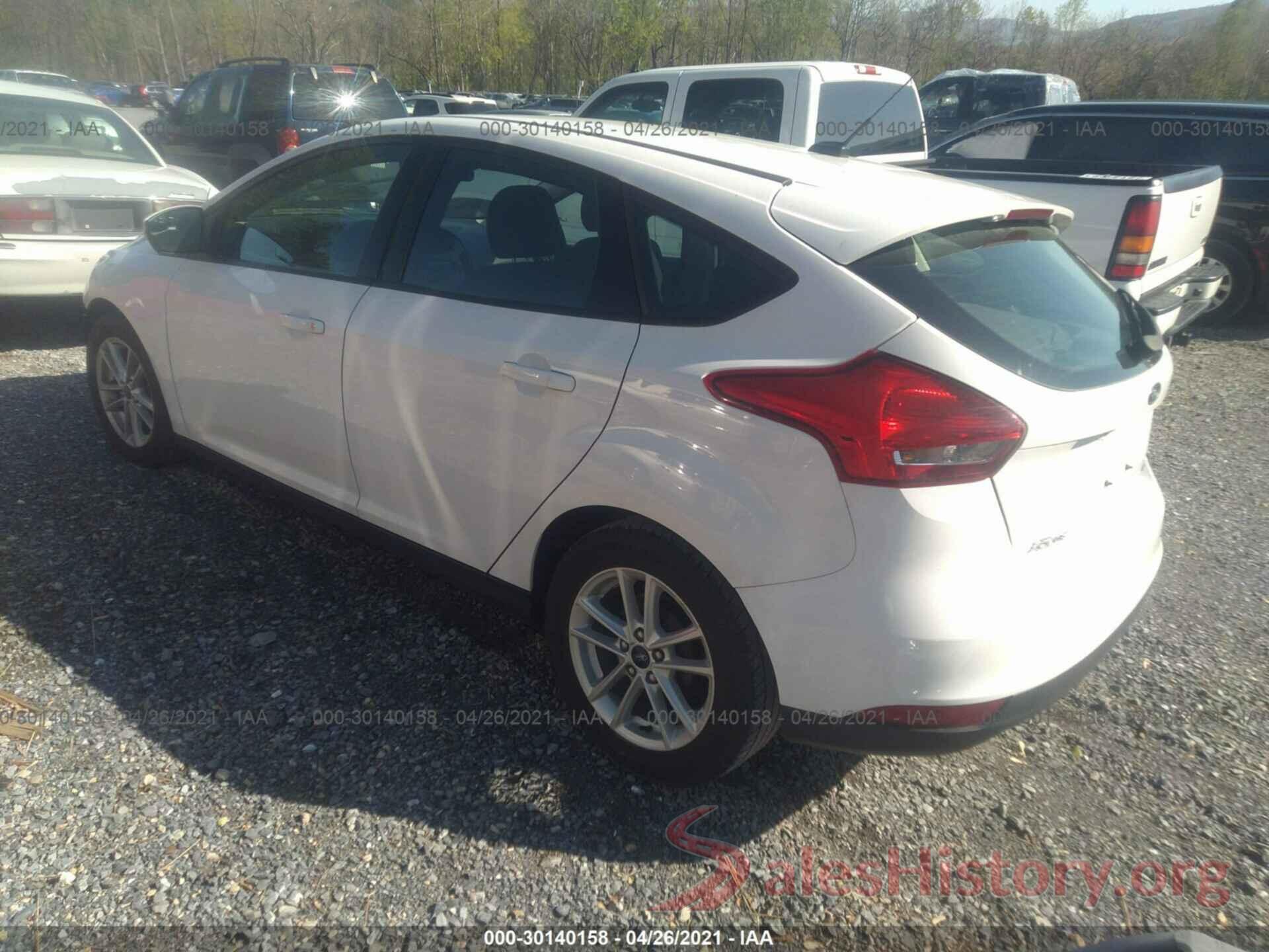 1FADP3K25HL291124 2017 FORD FOCUS