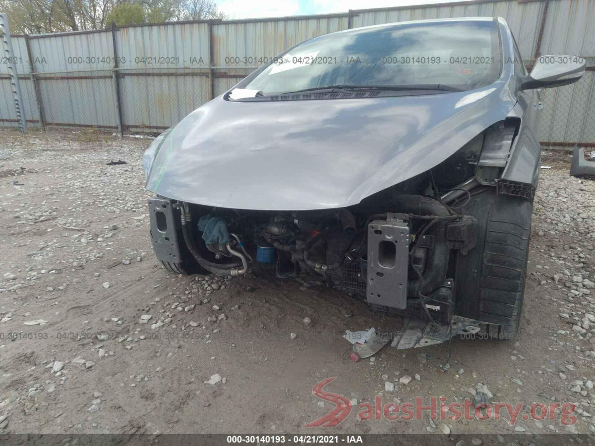 KMHDH4AE2GU520355 2016 HYUNDAI ELANTRA