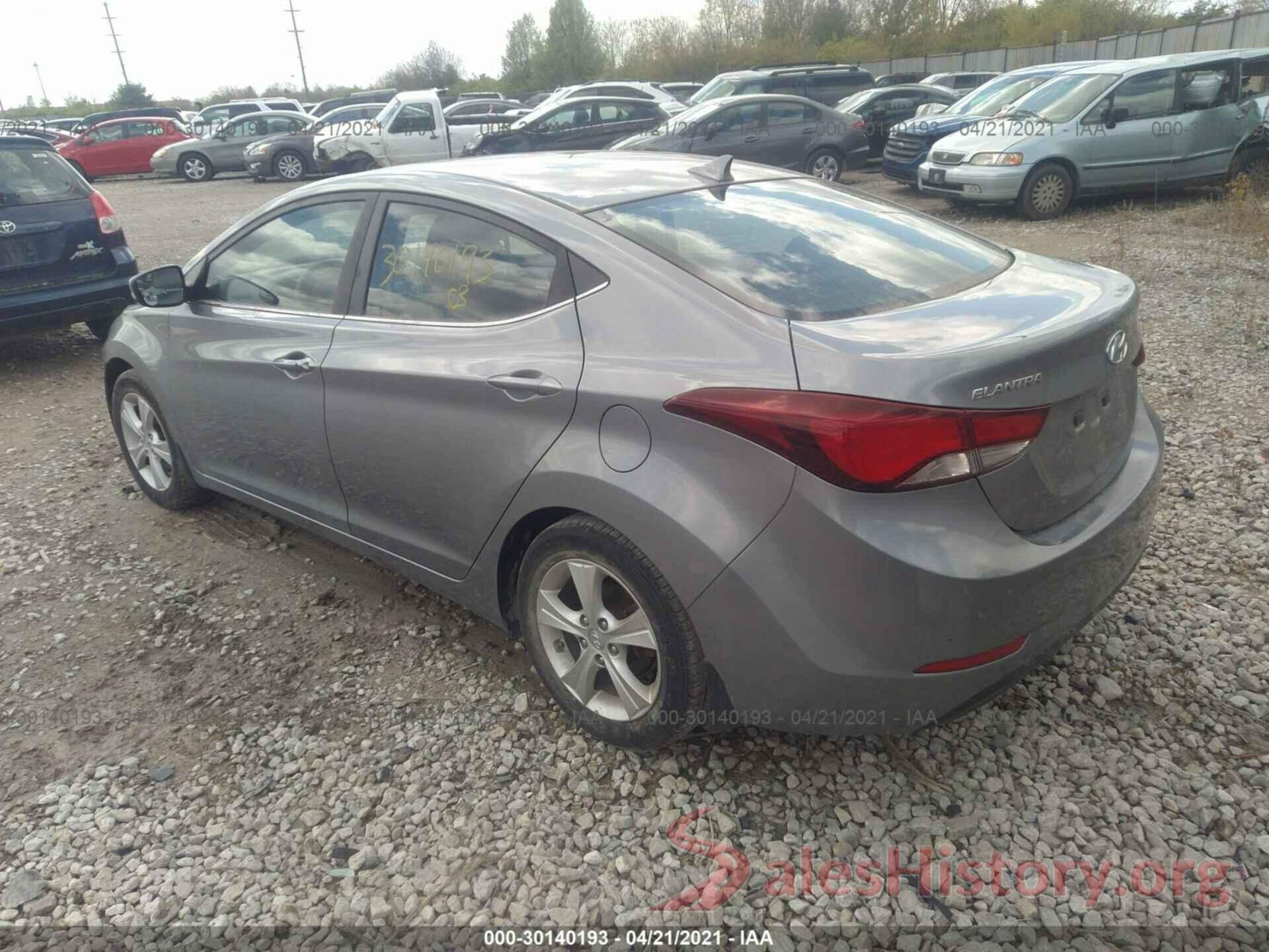 KMHDH4AE2GU520355 2016 HYUNDAI ELANTRA