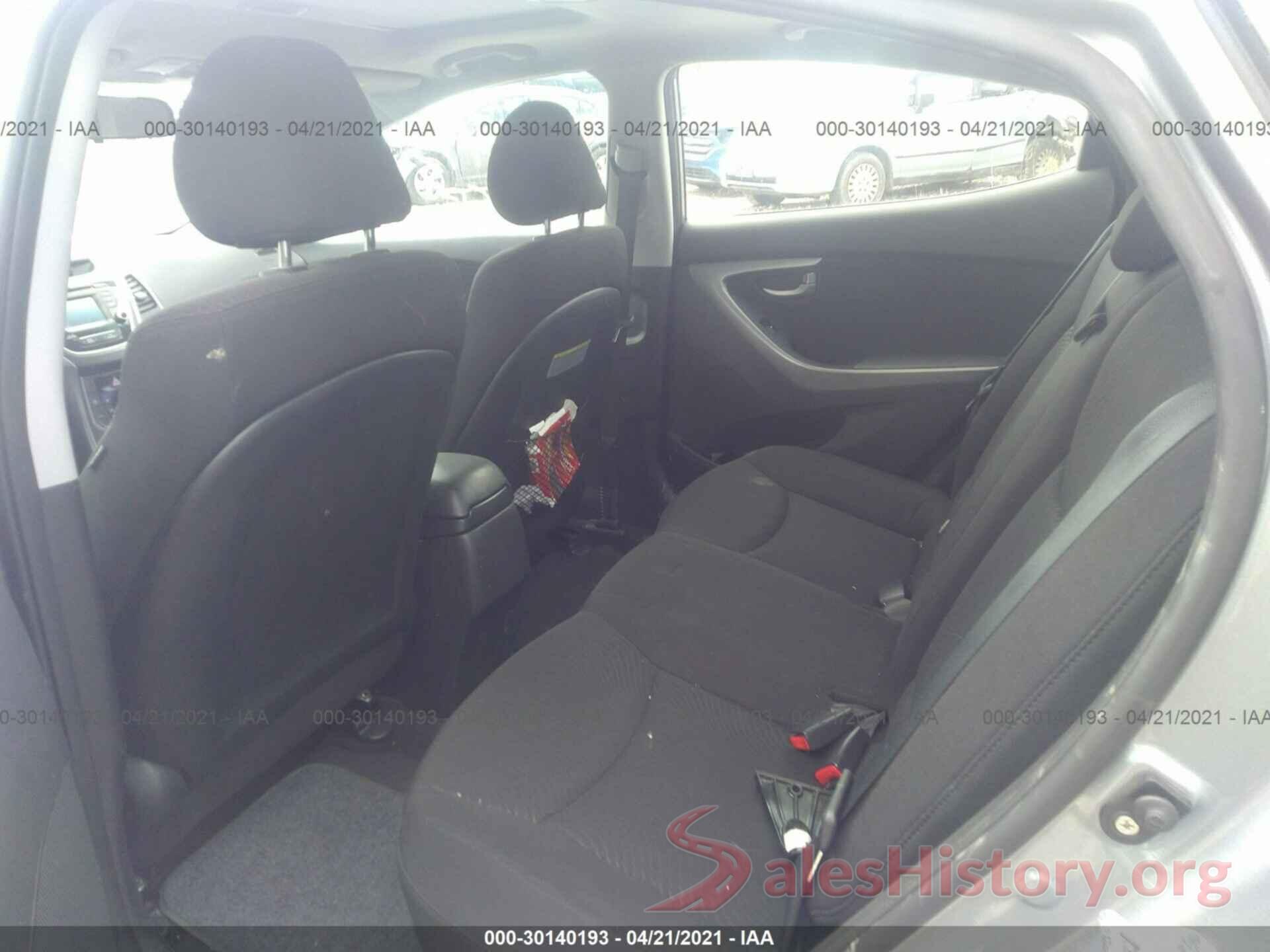 KMHDH4AE2GU520355 2016 HYUNDAI ELANTRA