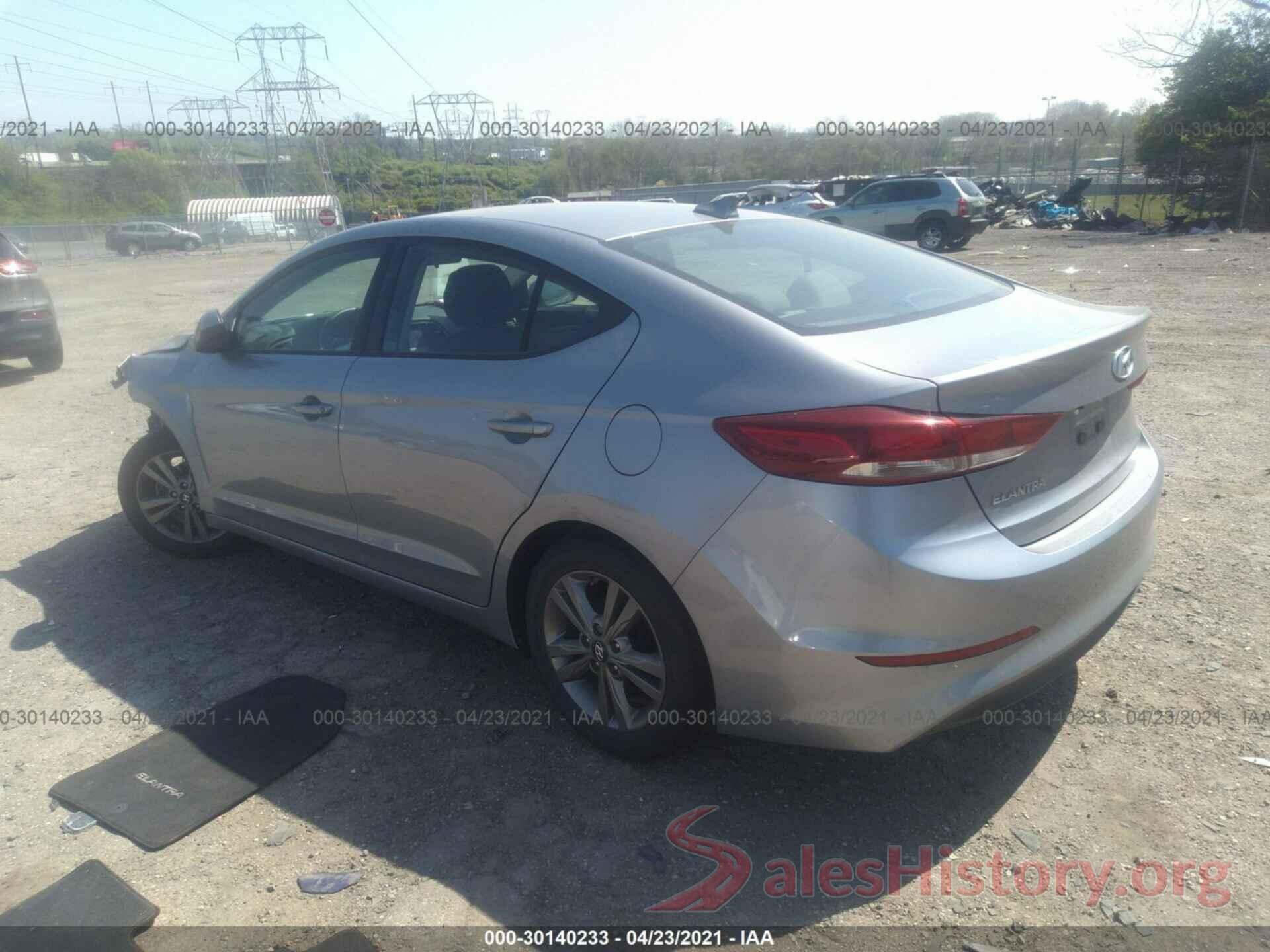 5NPD84LF8HH189206 2017 HYUNDAI ELANTRA