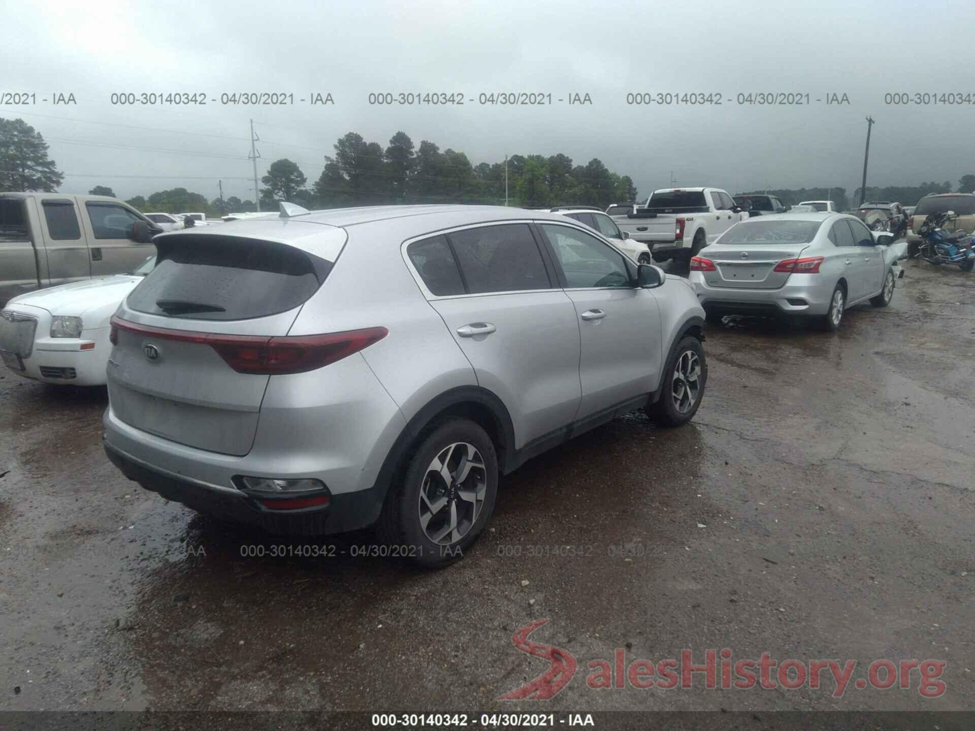 KNDPM3ACXL7636661 2020 KIA SPORTAGE