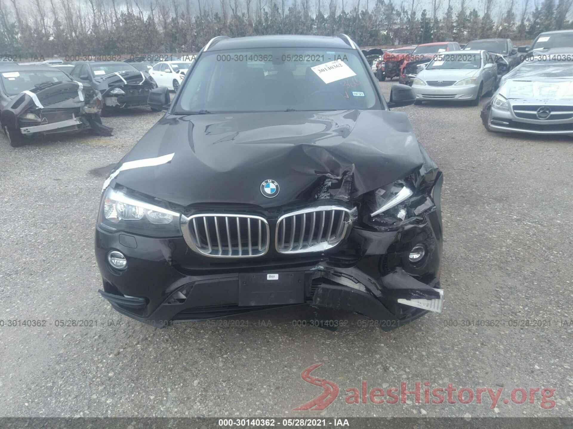 5UXWZ7C31H0V94672 2017 BMW X3