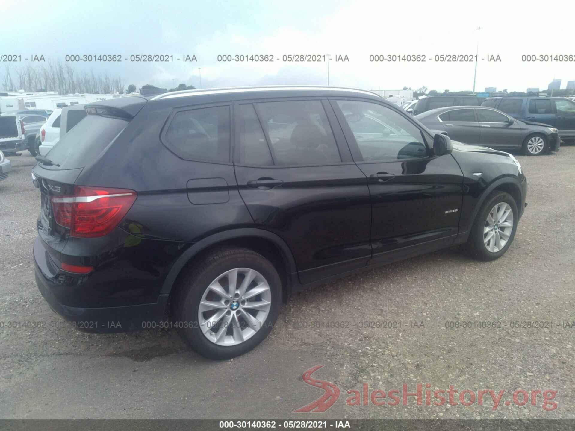 5UXWZ7C31H0V94672 2017 BMW X3