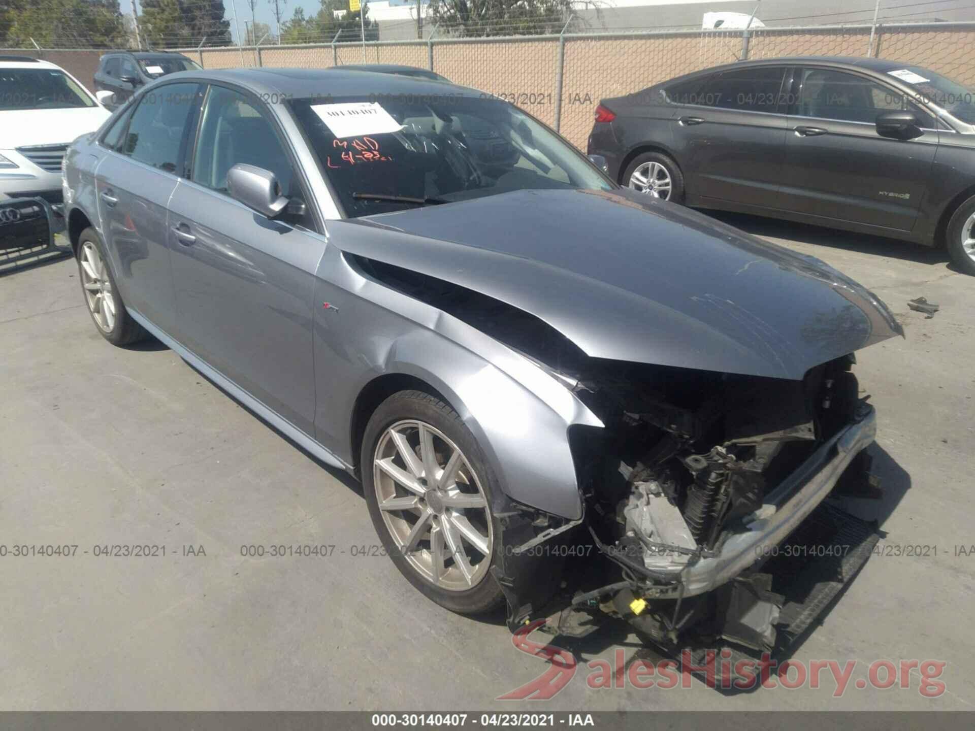 WAUEFAFL2GN006906 2016 AUDI A4