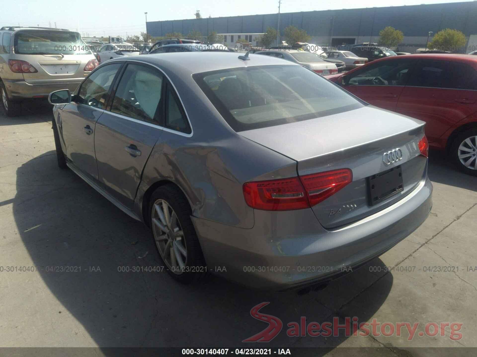 WAUEFAFL2GN006906 2016 AUDI A4