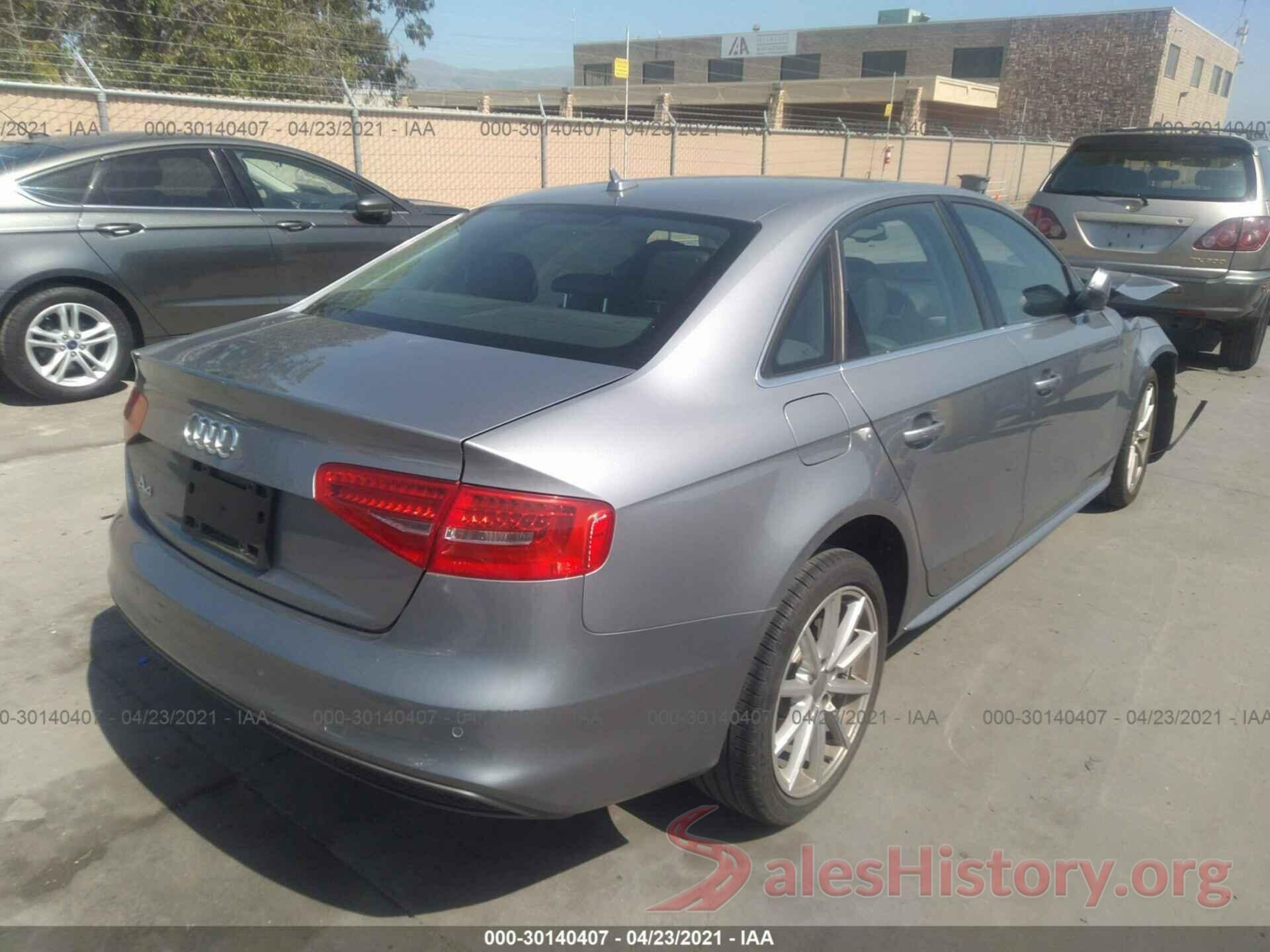 WAUEFAFL2GN006906 2016 AUDI A4