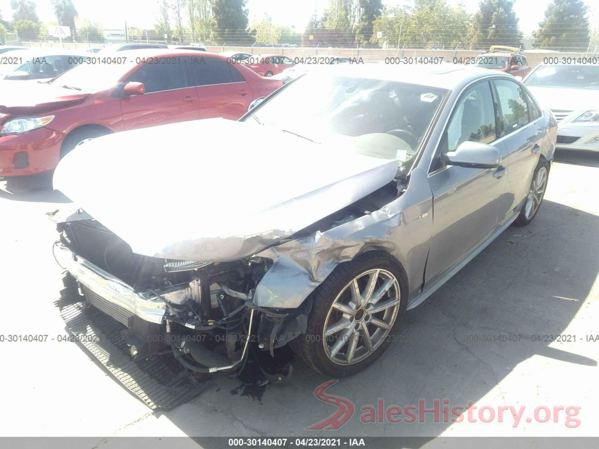 WAUEFAFL2GN006906 2016 AUDI A4