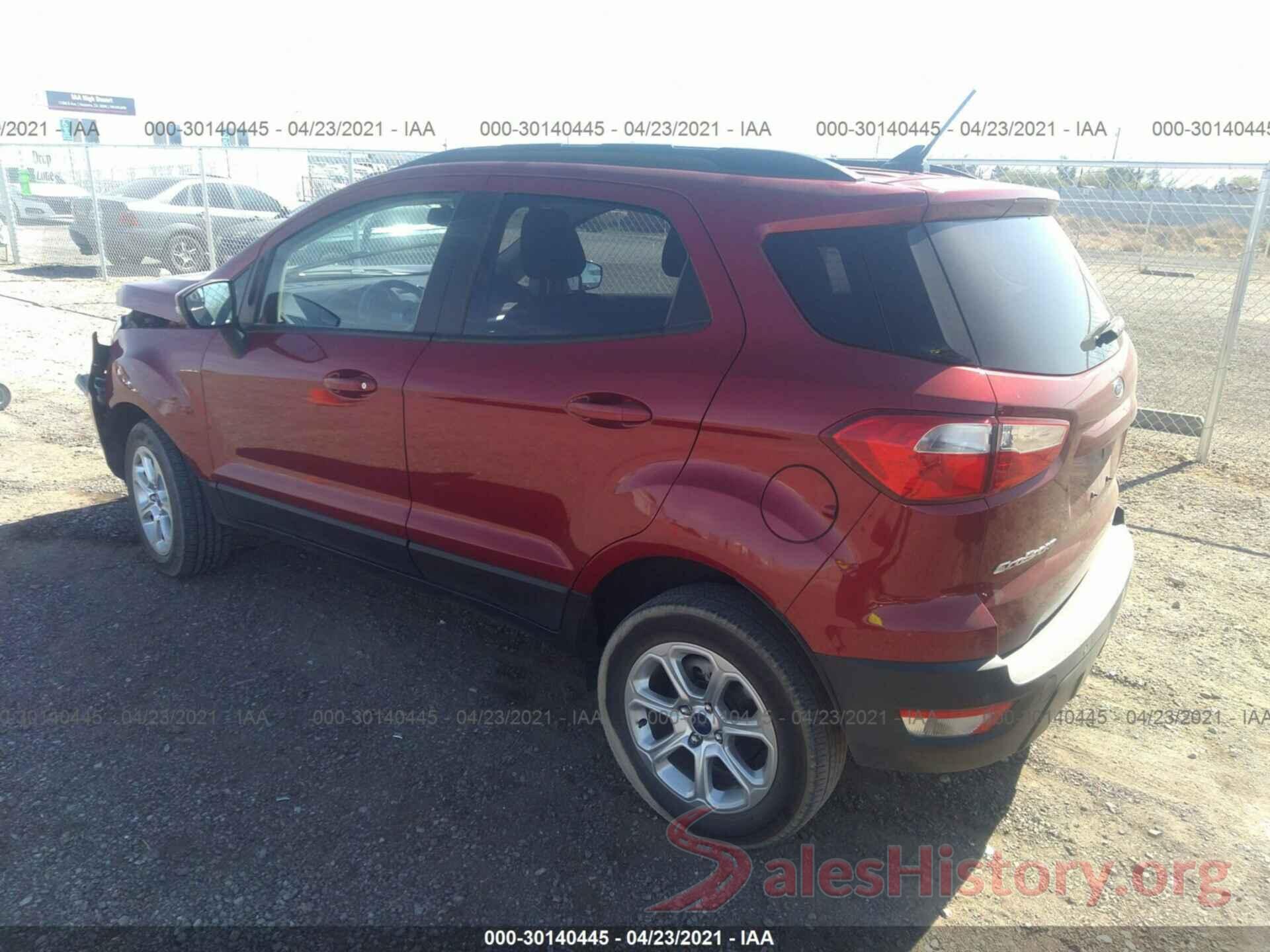 MAJ6P1UL5JC183434 2018 FORD ECOSPORT