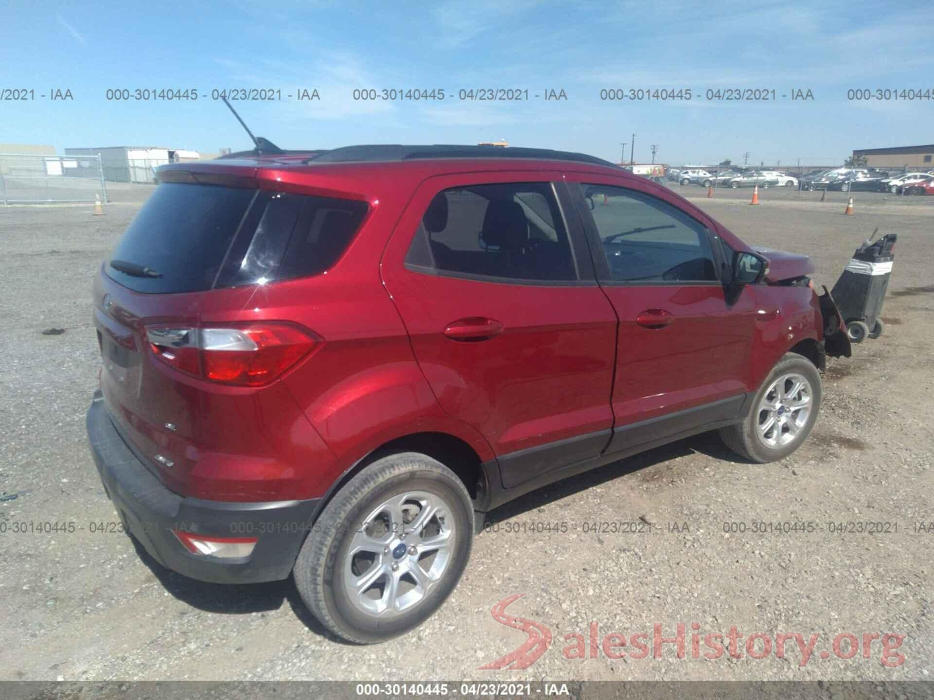 MAJ6P1UL5JC183434 2018 FORD ECOSPORT