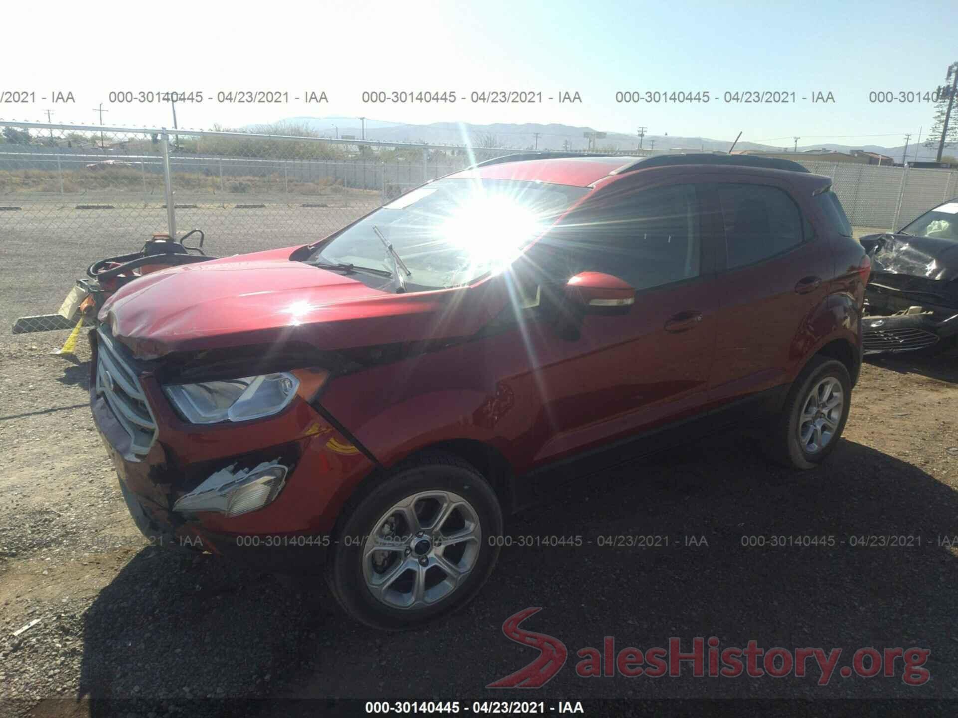 MAJ6P1UL5JC183434 2018 FORD ECOSPORT