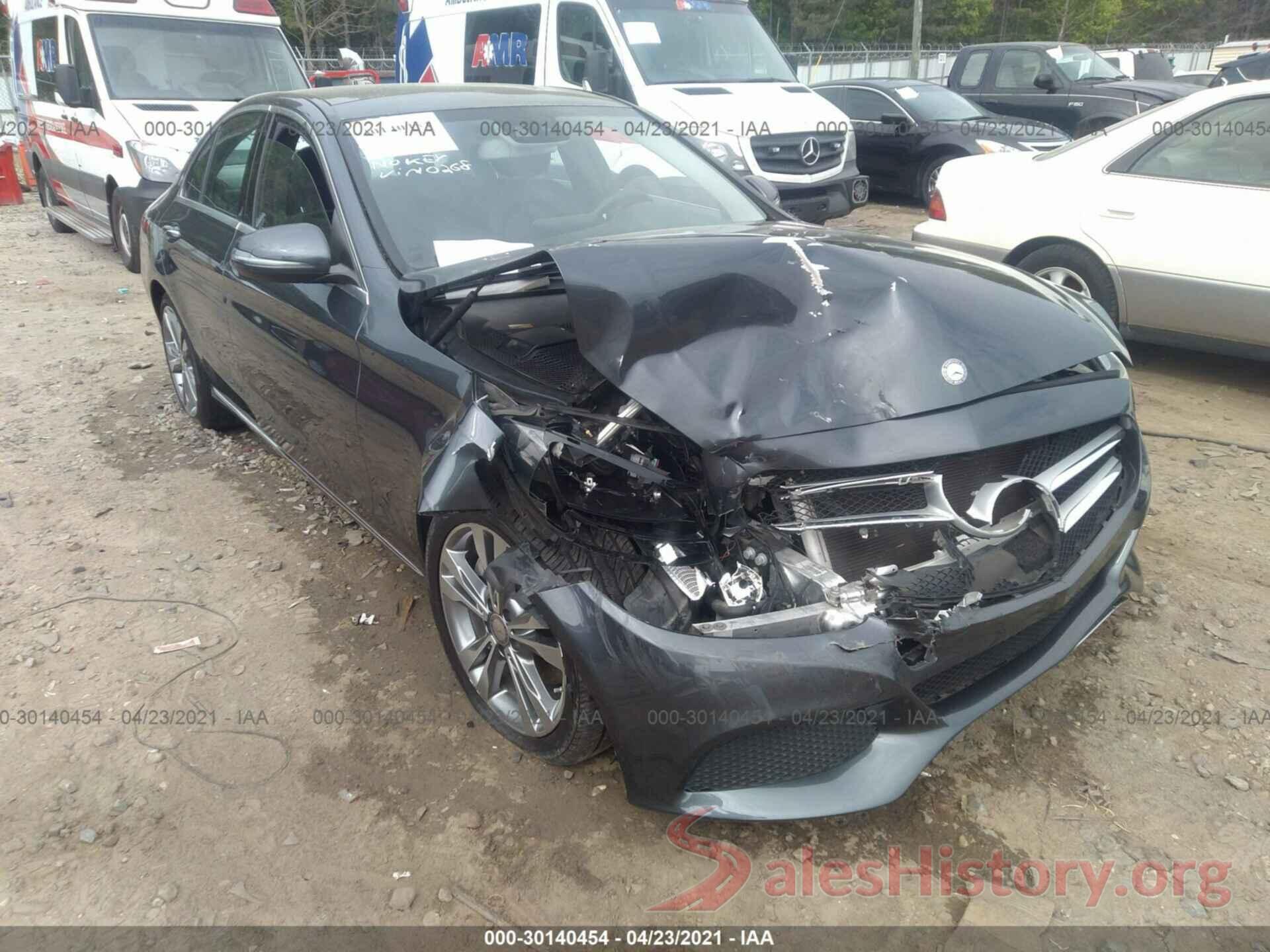 55SWF4JB1GU120268 2016 MERCEDES-BENZ C-CLASS