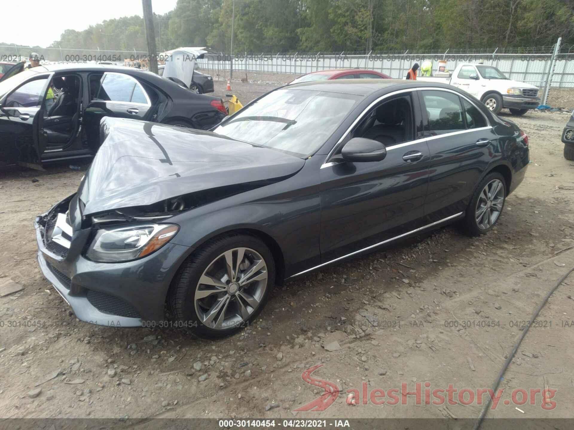 55SWF4JB1GU120268 2016 MERCEDES-BENZ C-CLASS