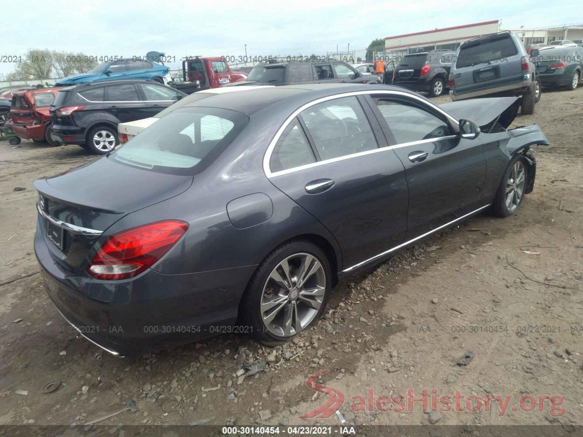 55SWF4JB1GU120268 2016 MERCEDES-BENZ C-CLASS