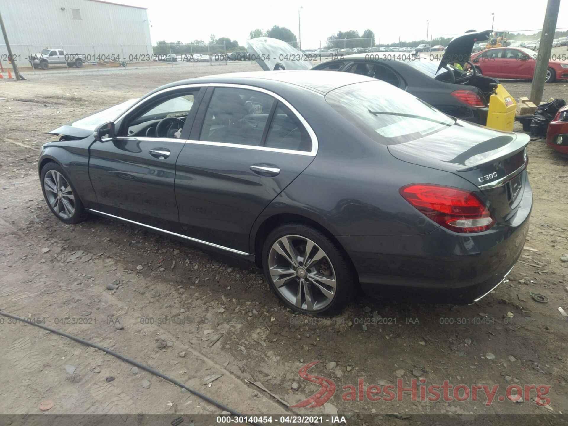 55SWF4JB1GU120268 2016 MERCEDES-BENZ C-CLASS