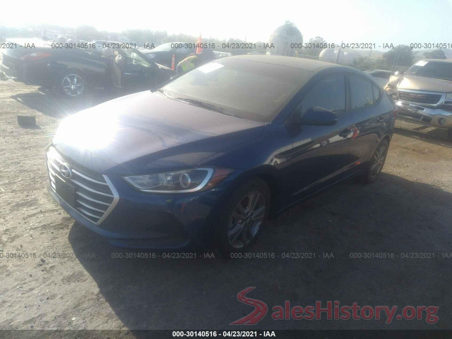 5NPD84LF1HH051197 2017 HYUNDAI ELANTRA