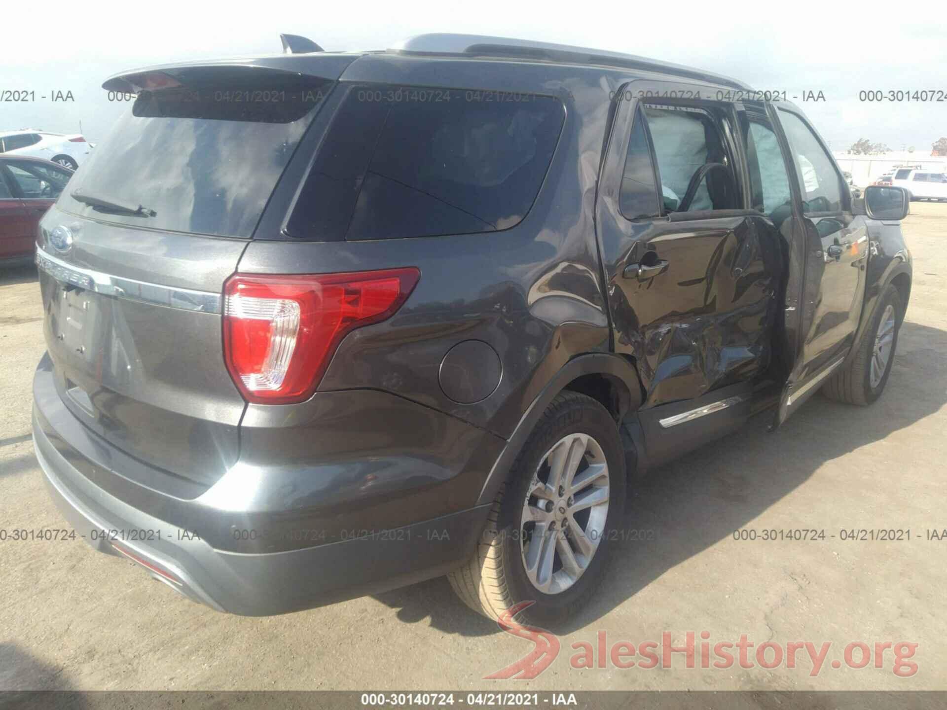 1FM5K7D87GGA18081 2016 FORD EXPLORER