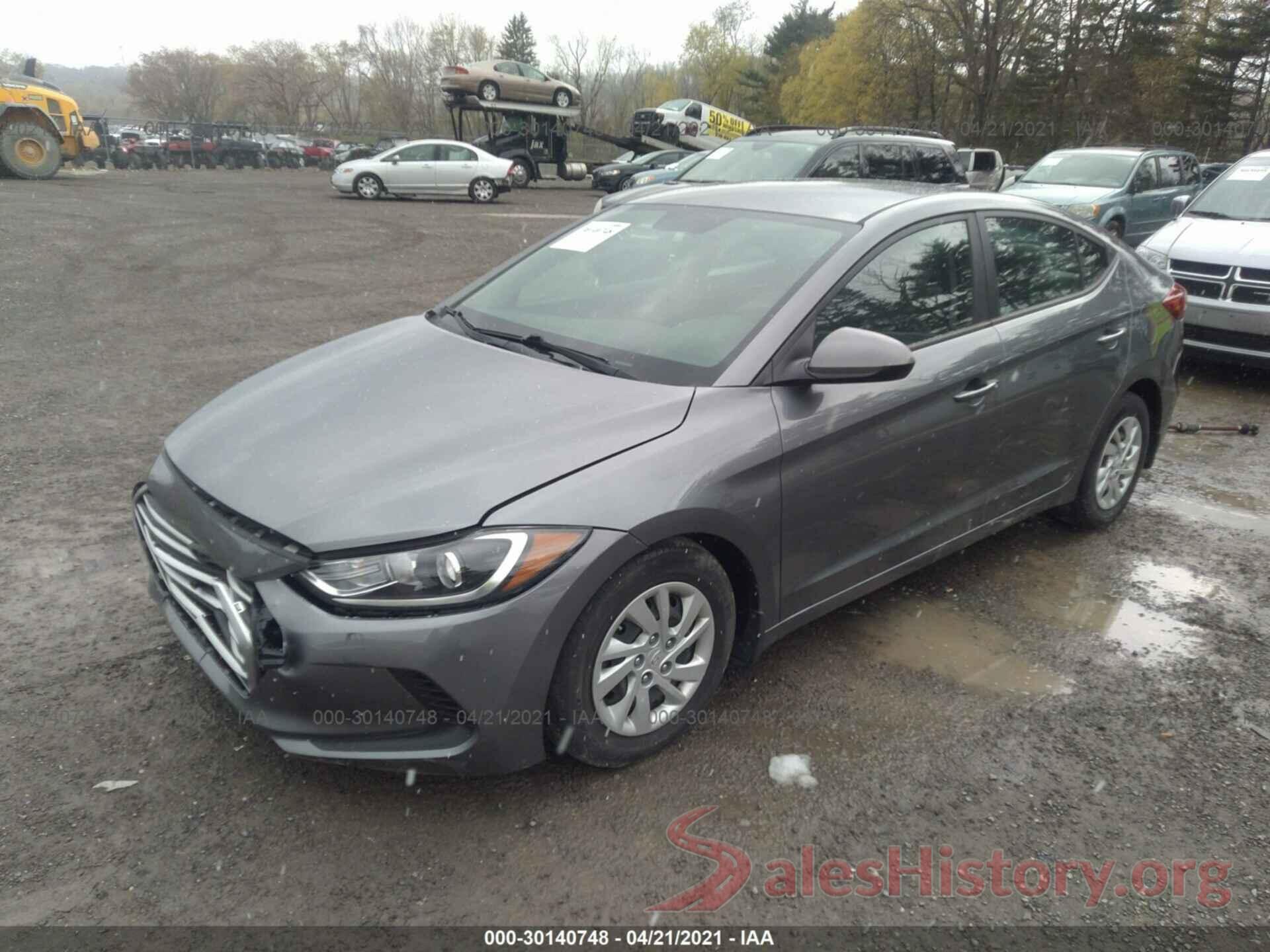 5NPD74LF5JH264212 2018 HYUNDAI ELANTRA