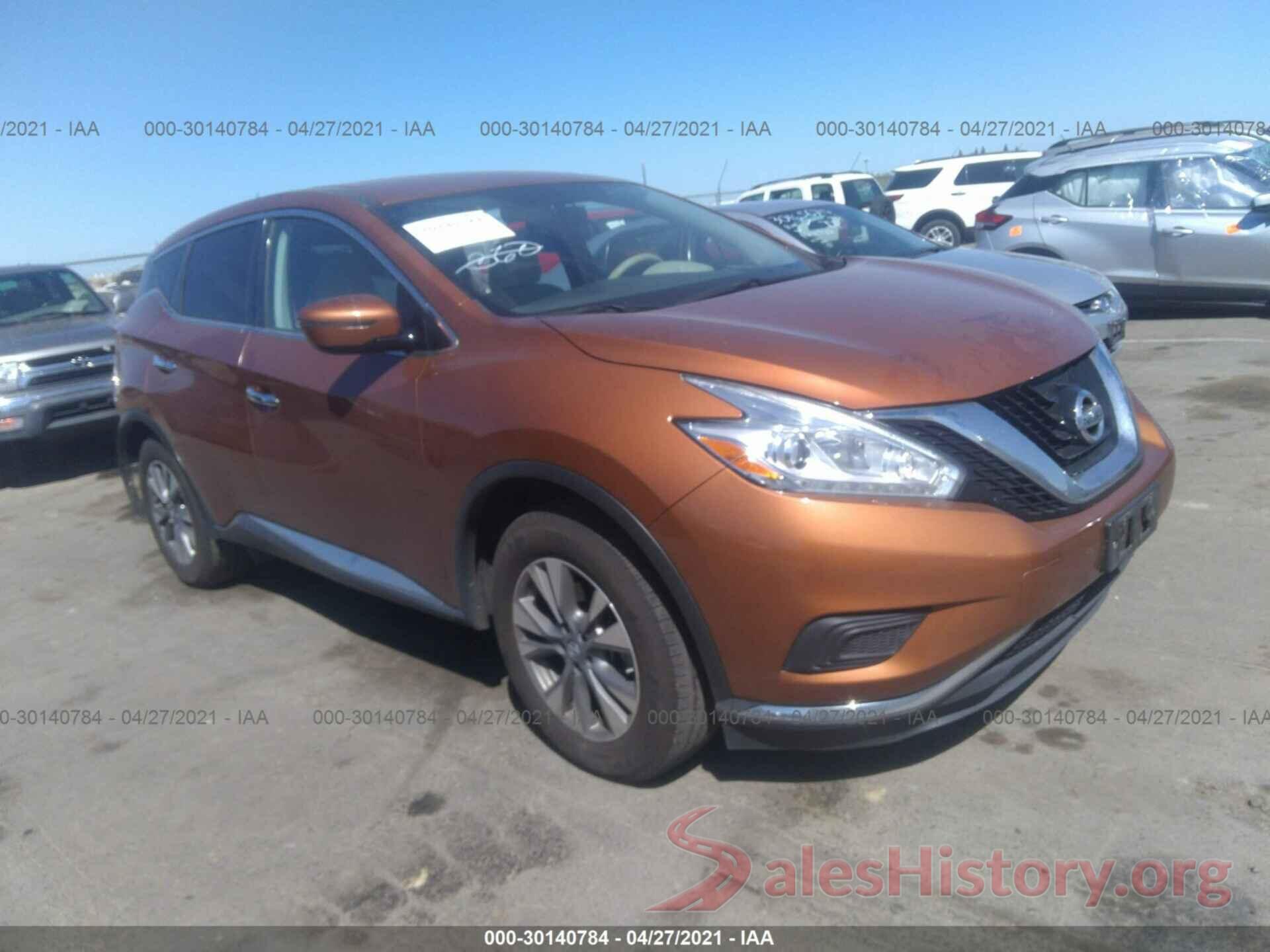 5N1AZ2MG8GN101082 2016 NISSAN MURANO