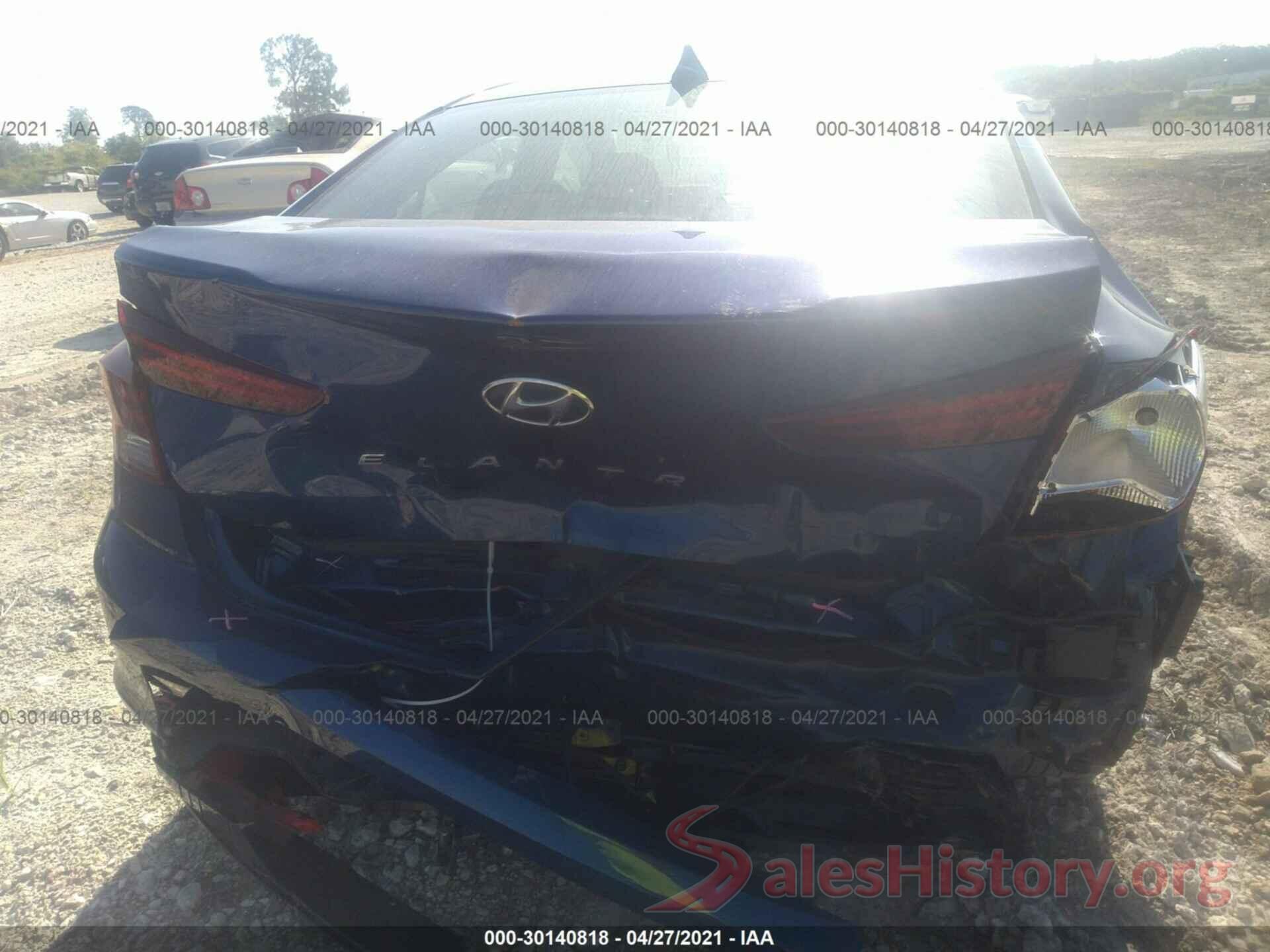 5NPD84LFXKH433252 2019 HYUNDAI ELANTRA