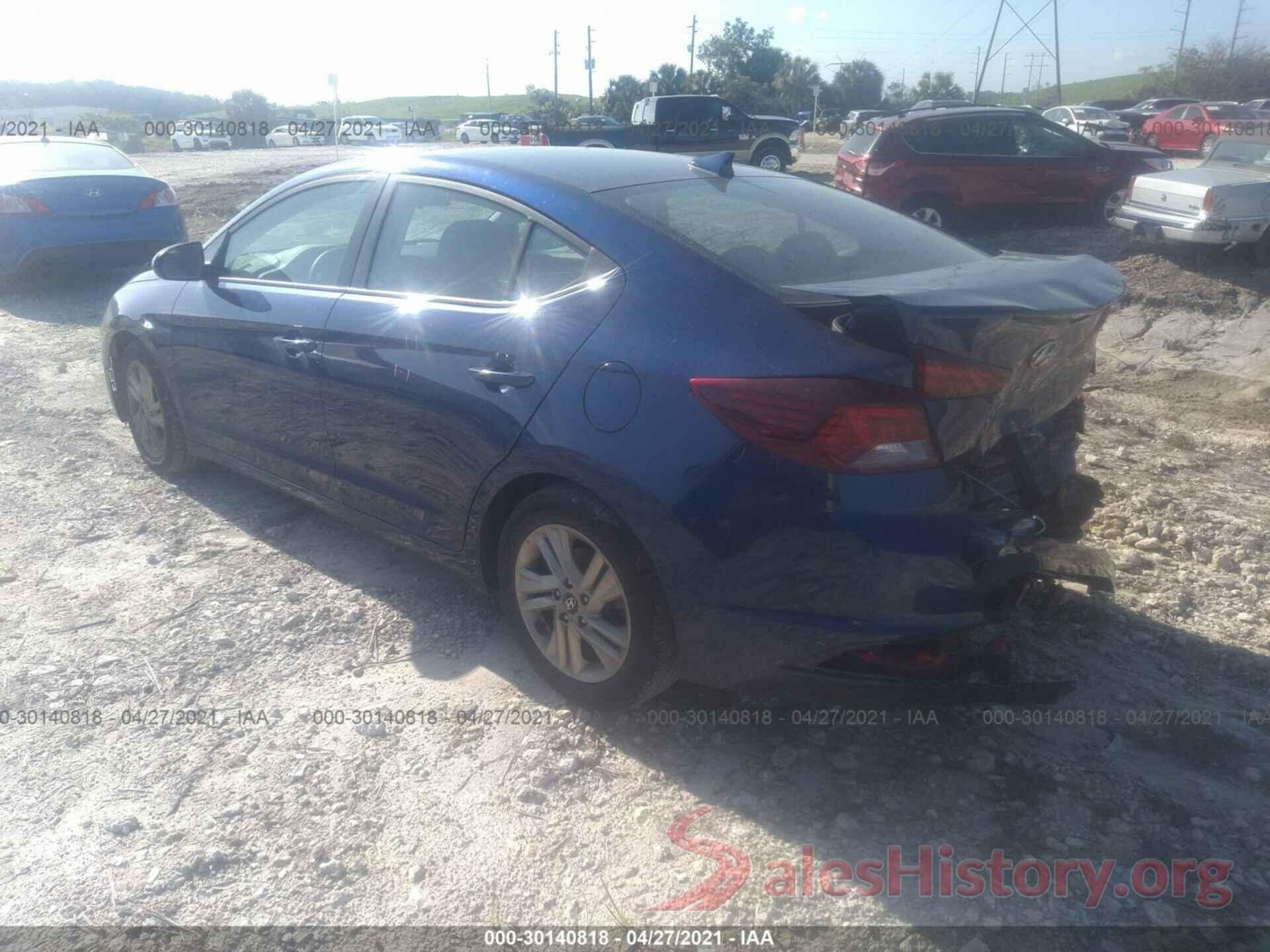 5NPD84LFXKH433252 2019 HYUNDAI ELANTRA