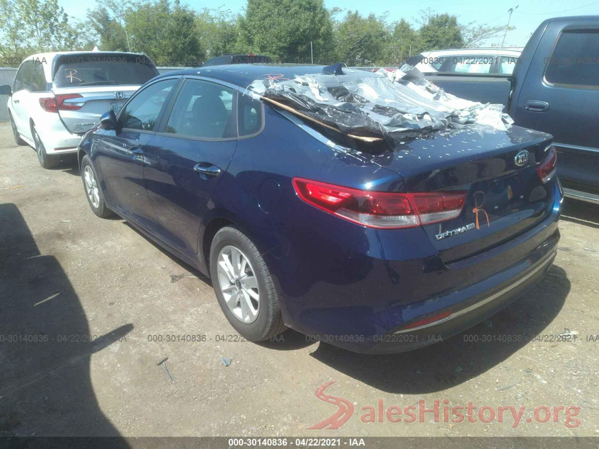 5XXGT4L30JG230530 2018 KIA OPTIMA