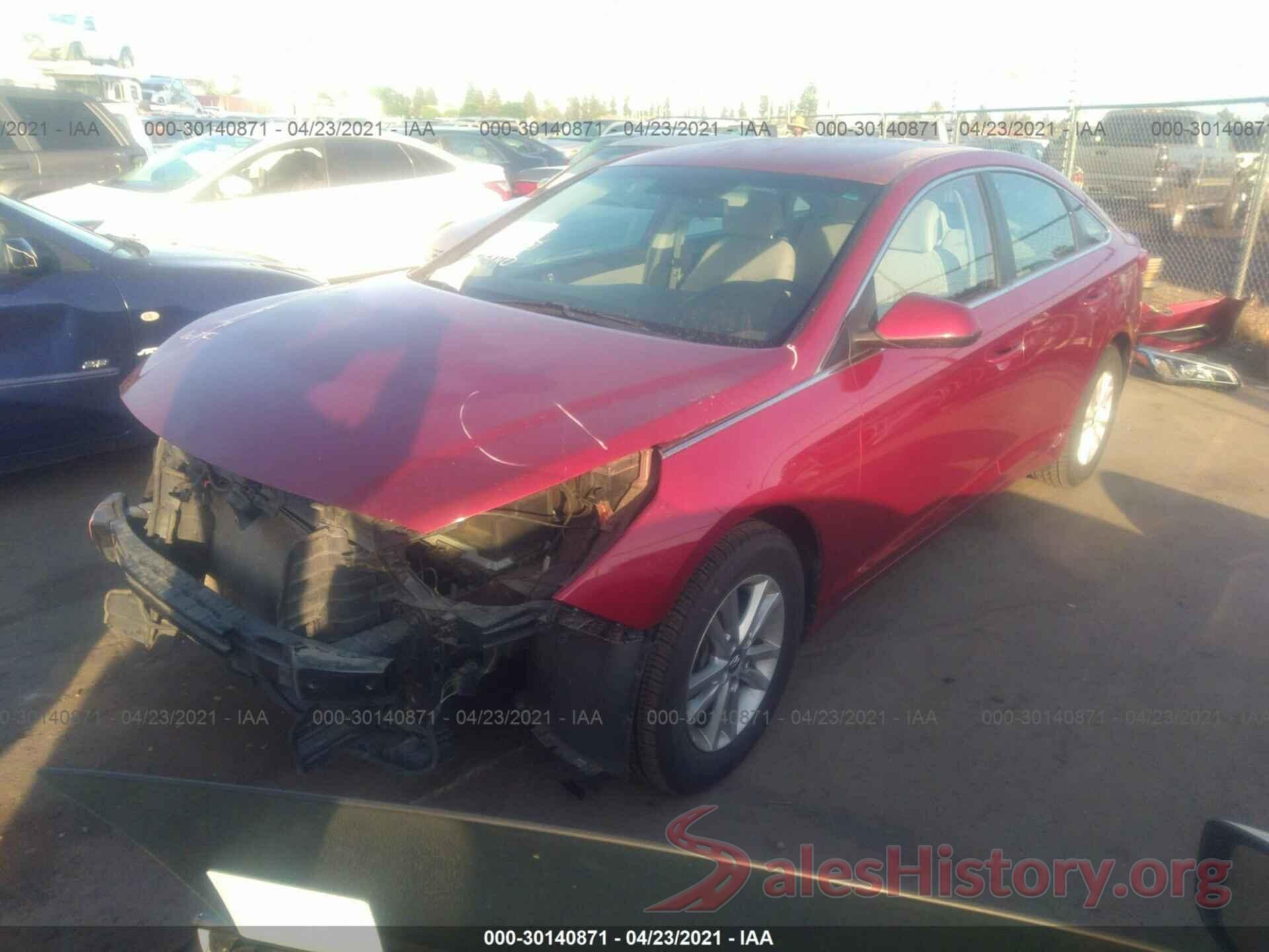 5NPE24AF9GH393388 2016 HYUNDAI SONATA