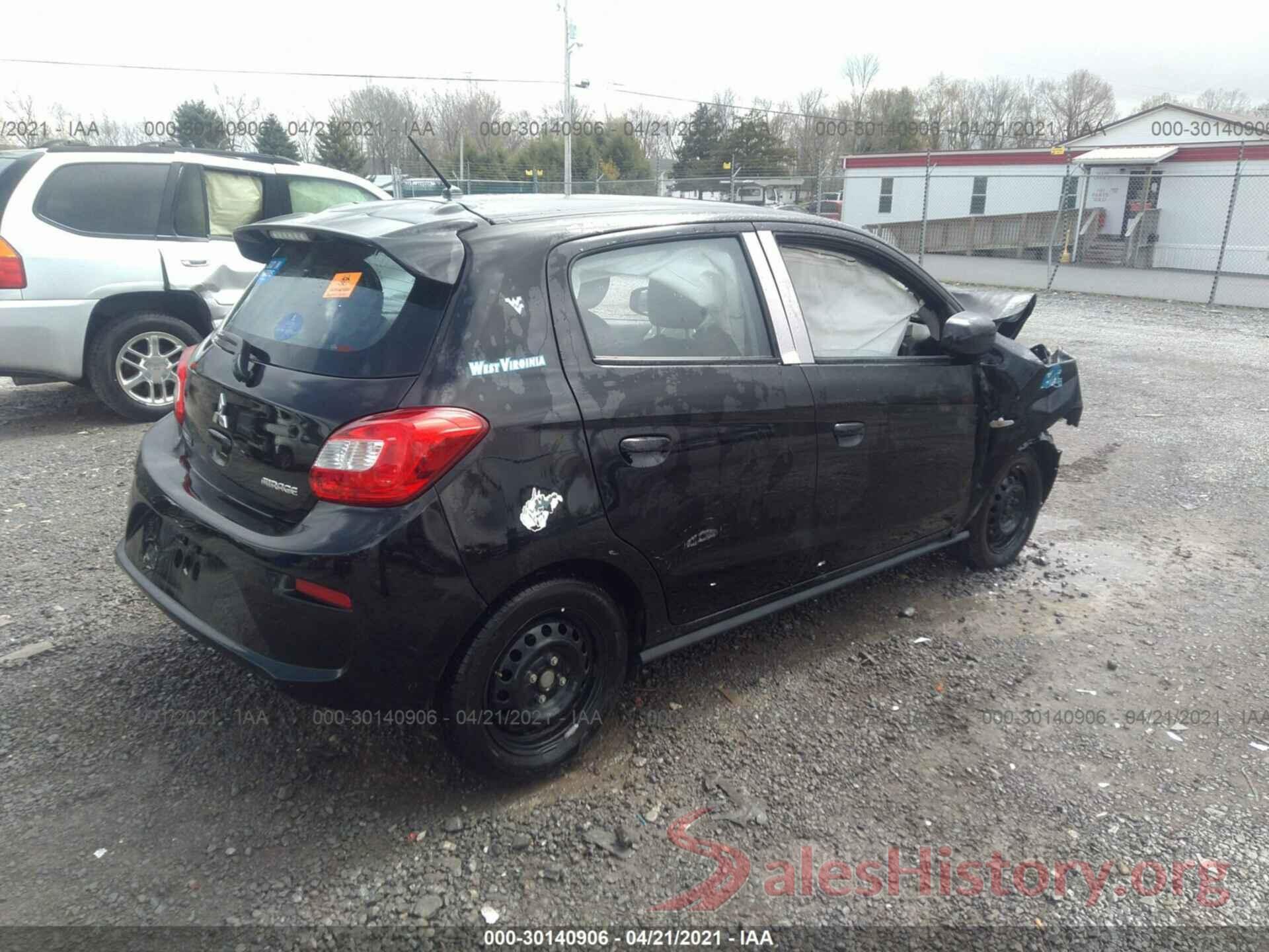 ML32A3HJ4HH019753 2017 MITSUBISHI MIRAGE