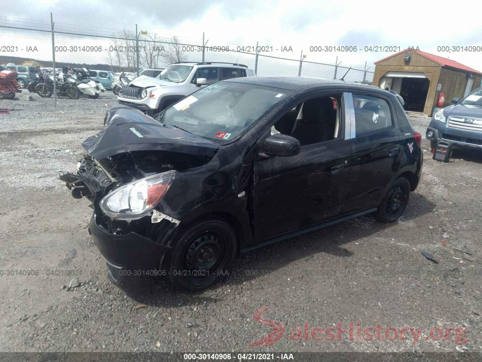 ML32A3HJ4HH019753 2017 MITSUBISHI MIRAGE