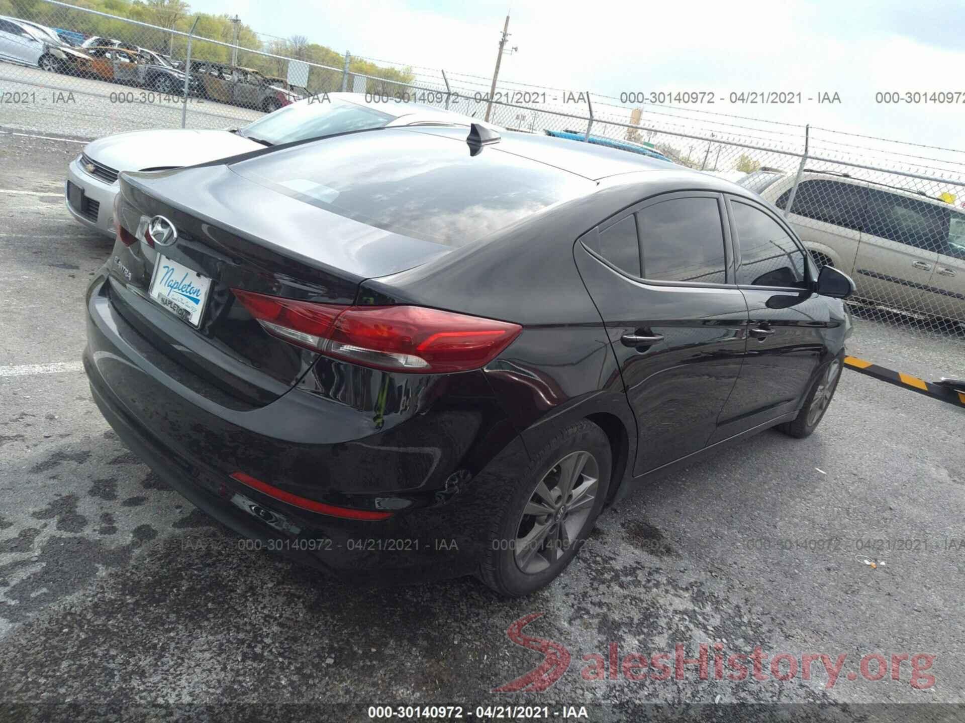 5NPD84LFXJH383595 2018 HYUNDAI ELANTRA