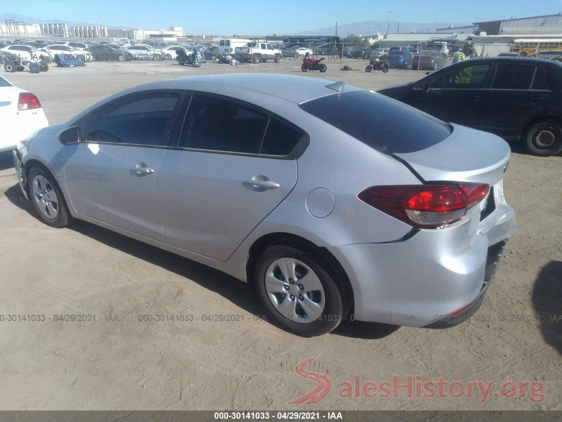 3KPFK4A76JE188930 2018 KIA FORTE