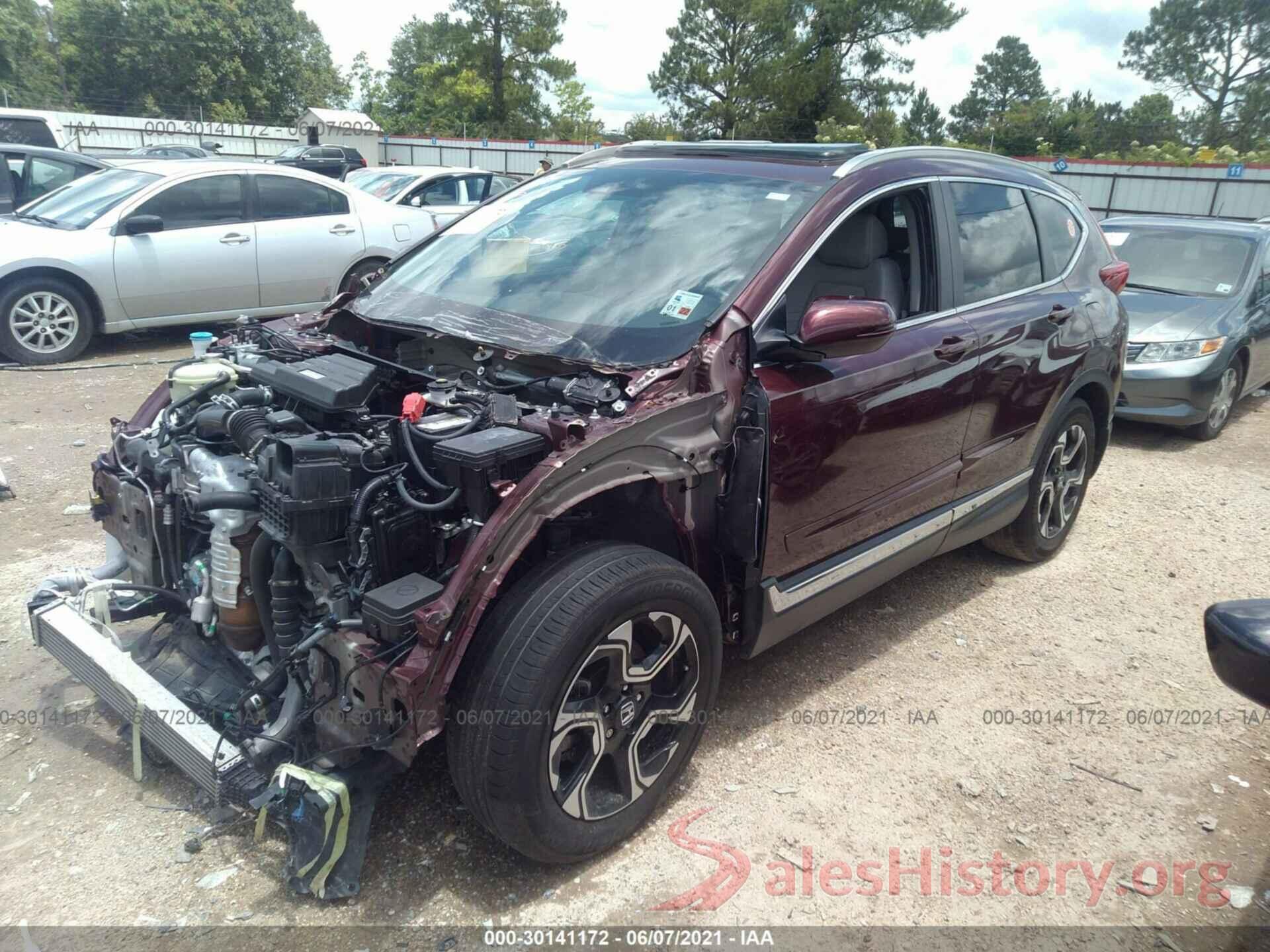 7FARW1H97JE011101 2018 HONDA CR-V