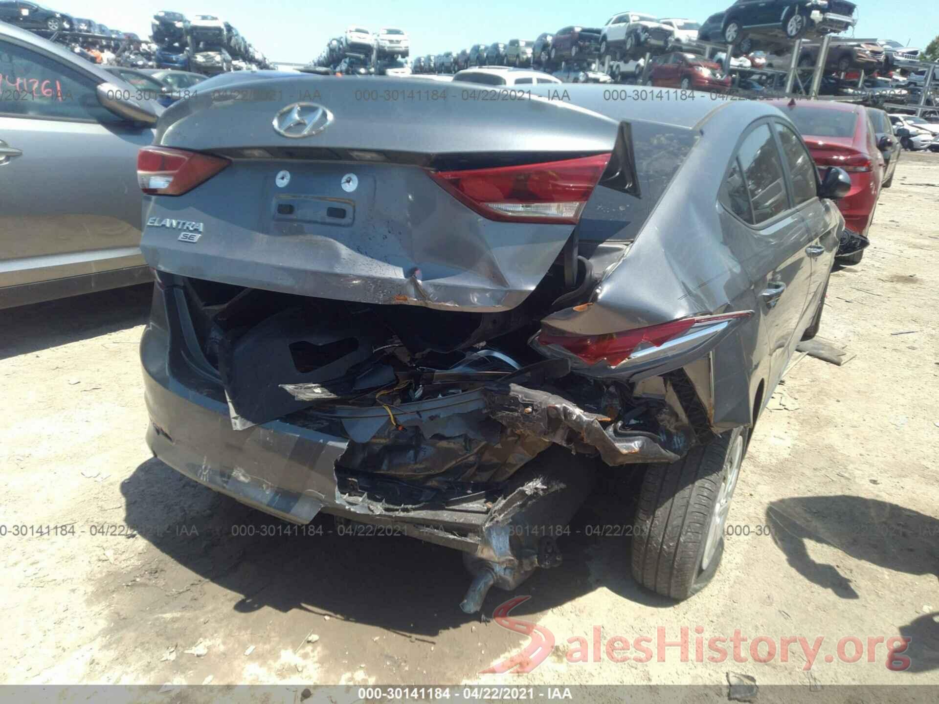 5NPD74LF5JH239584 2018 HYUNDAI ELANTRA