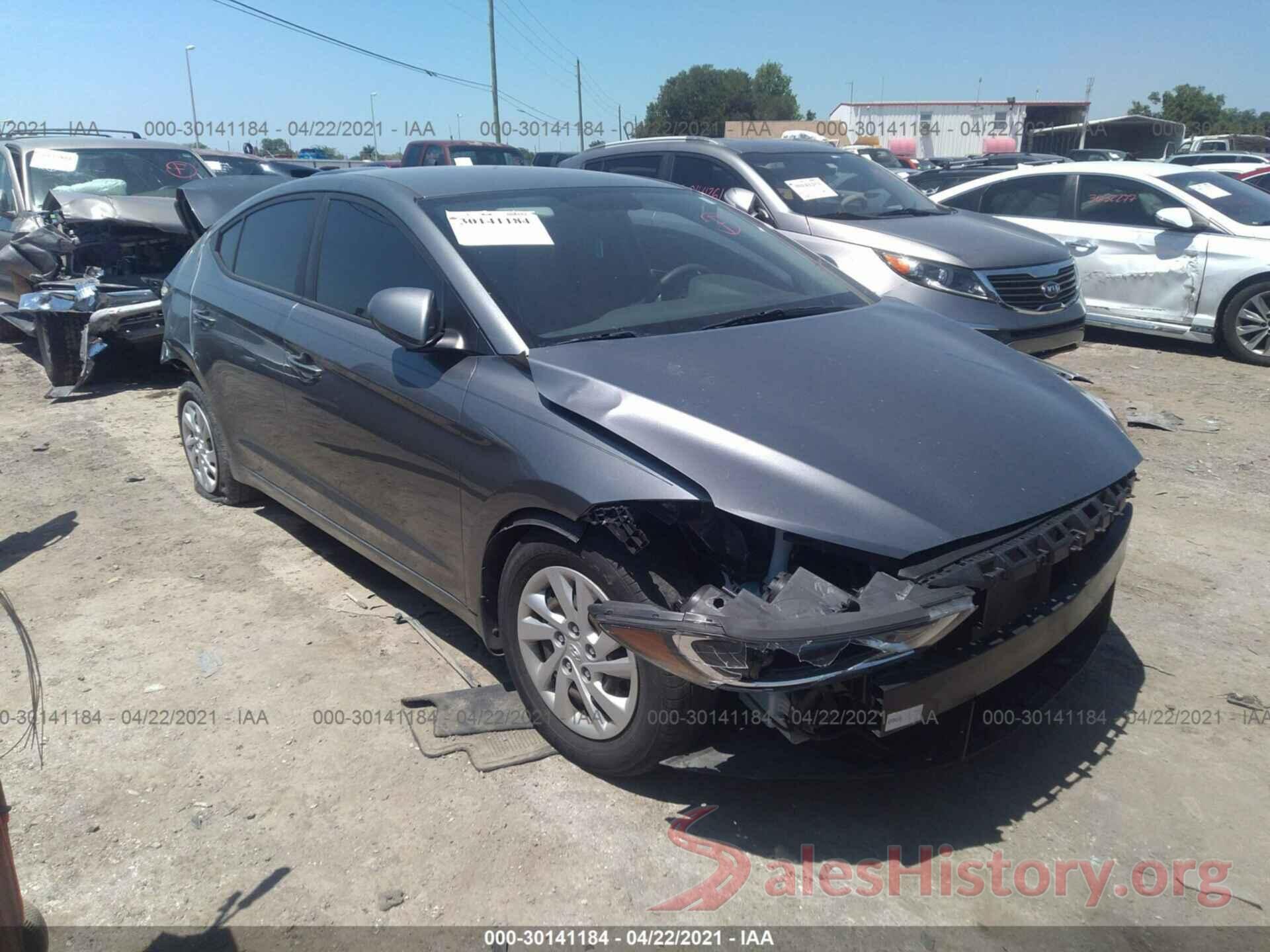 5NPD74LF5JH239584 2018 HYUNDAI ELANTRA