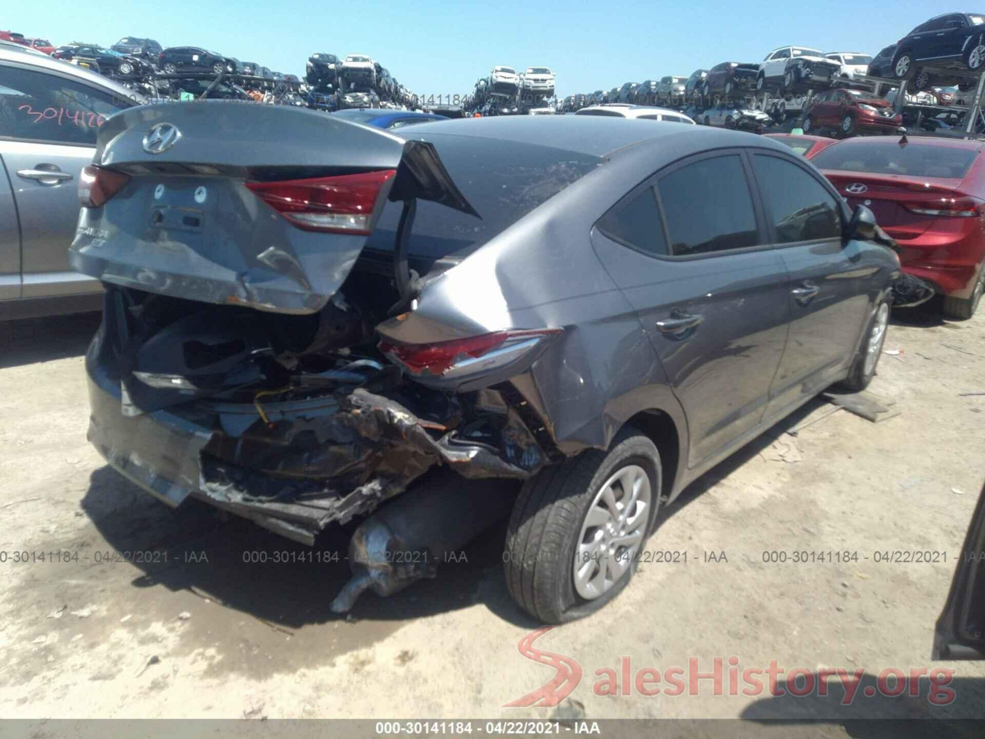 5NPD74LF5JH239584 2018 HYUNDAI ELANTRA