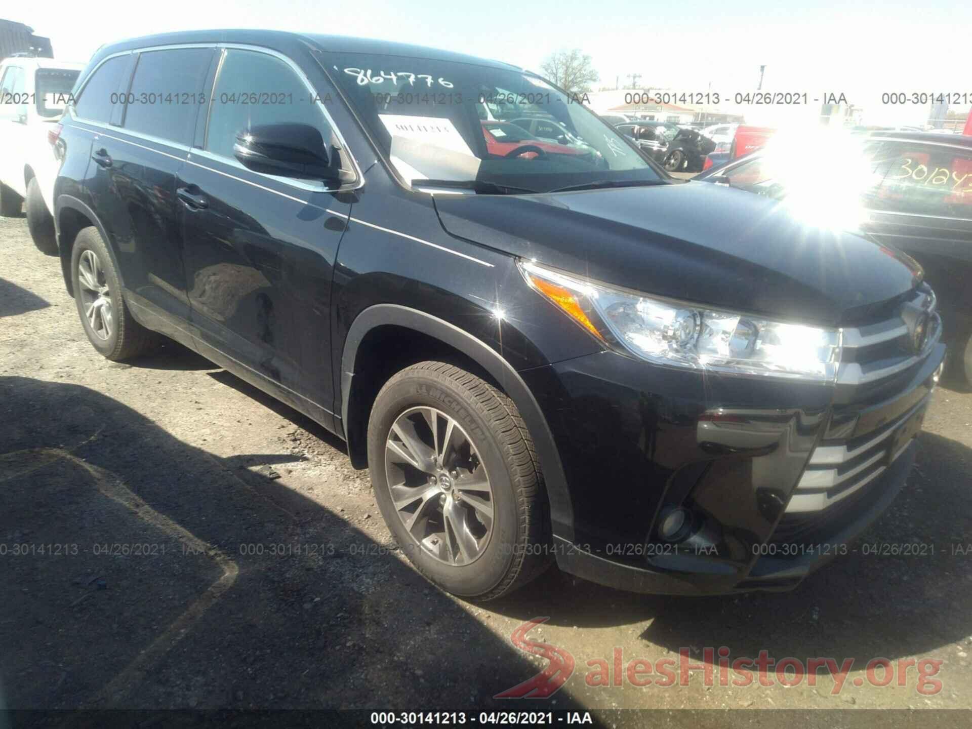 5TDBZRFH8JS864776 2018 TOYOTA HIGHLANDER