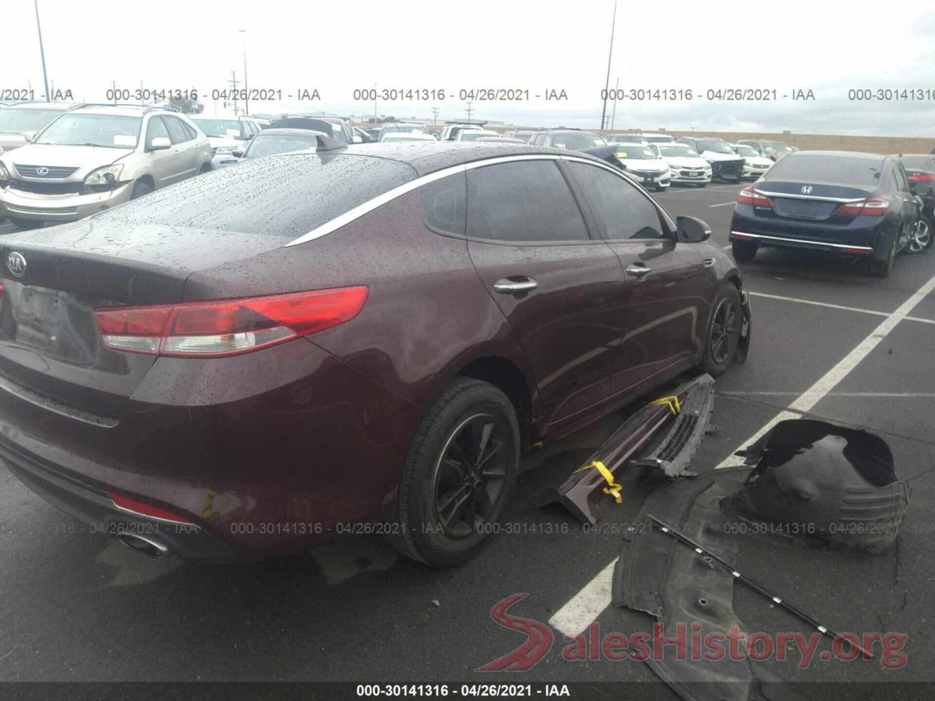 5XXGT4L3XJG190604 2018 KIA OPTIMA