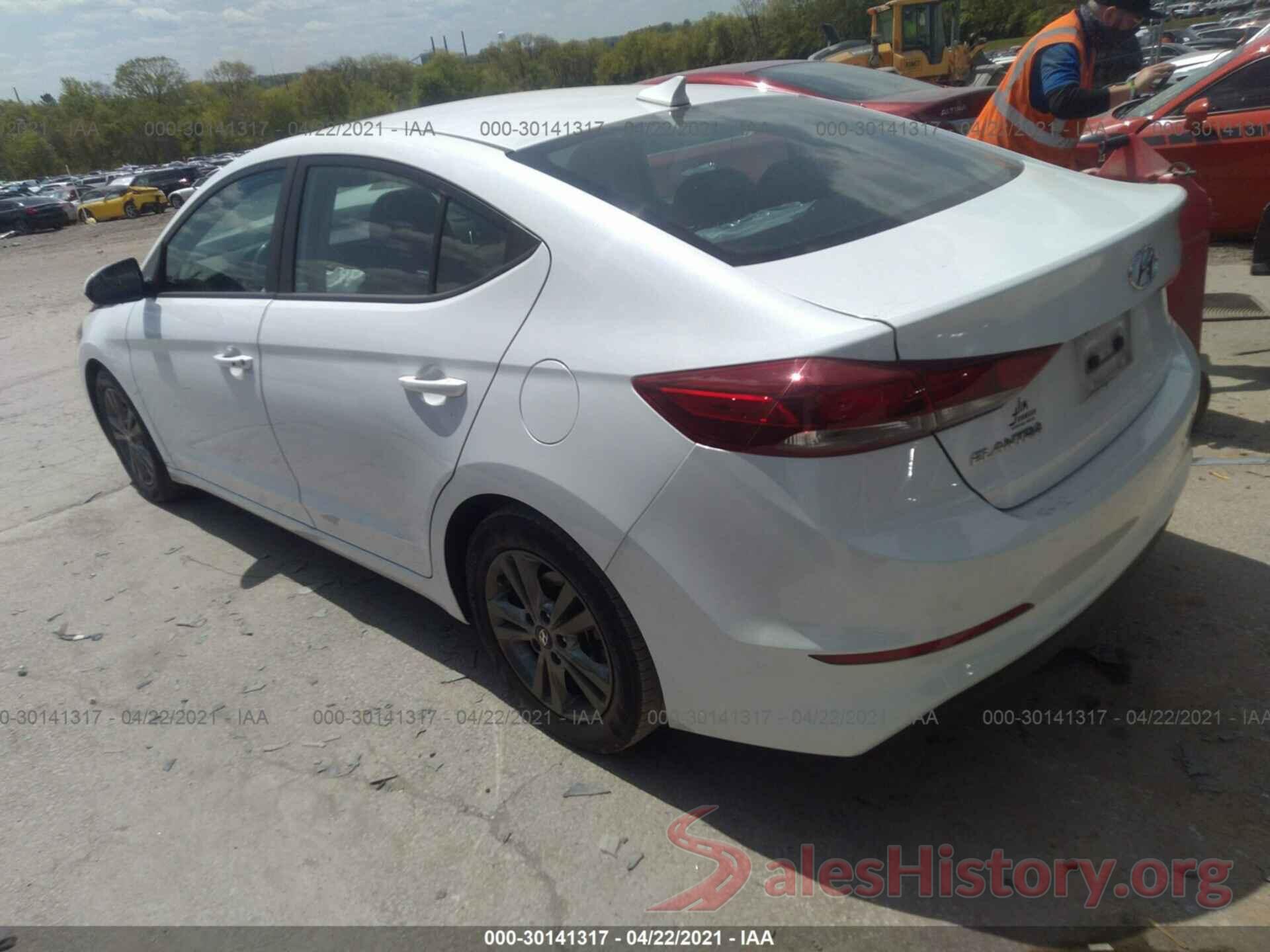 5NPD84LF6JH288032 2018 HYUNDAI ELANTRA