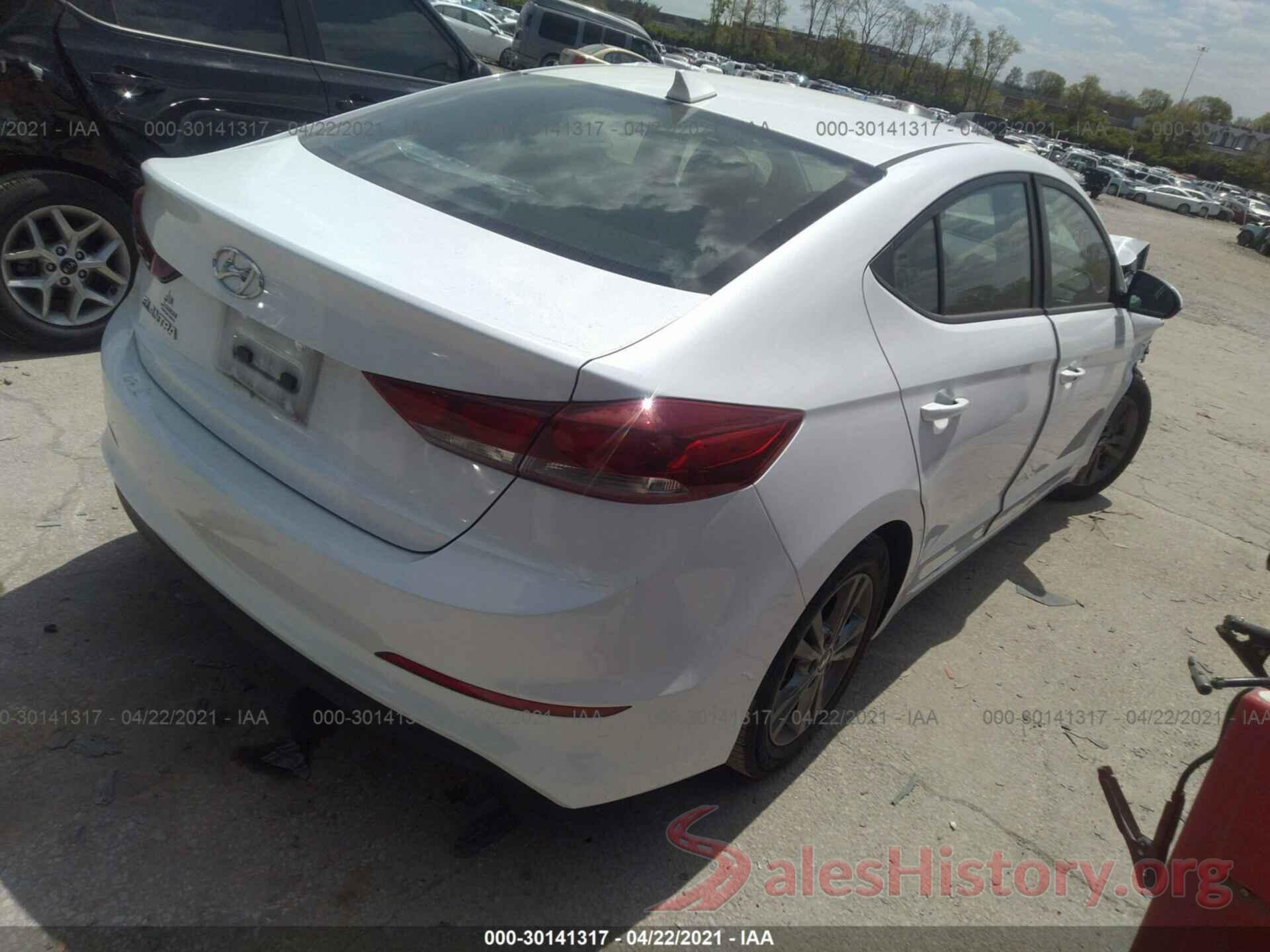 5NPD84LF6JH288032 2018 HYUNDAI ELANTRA